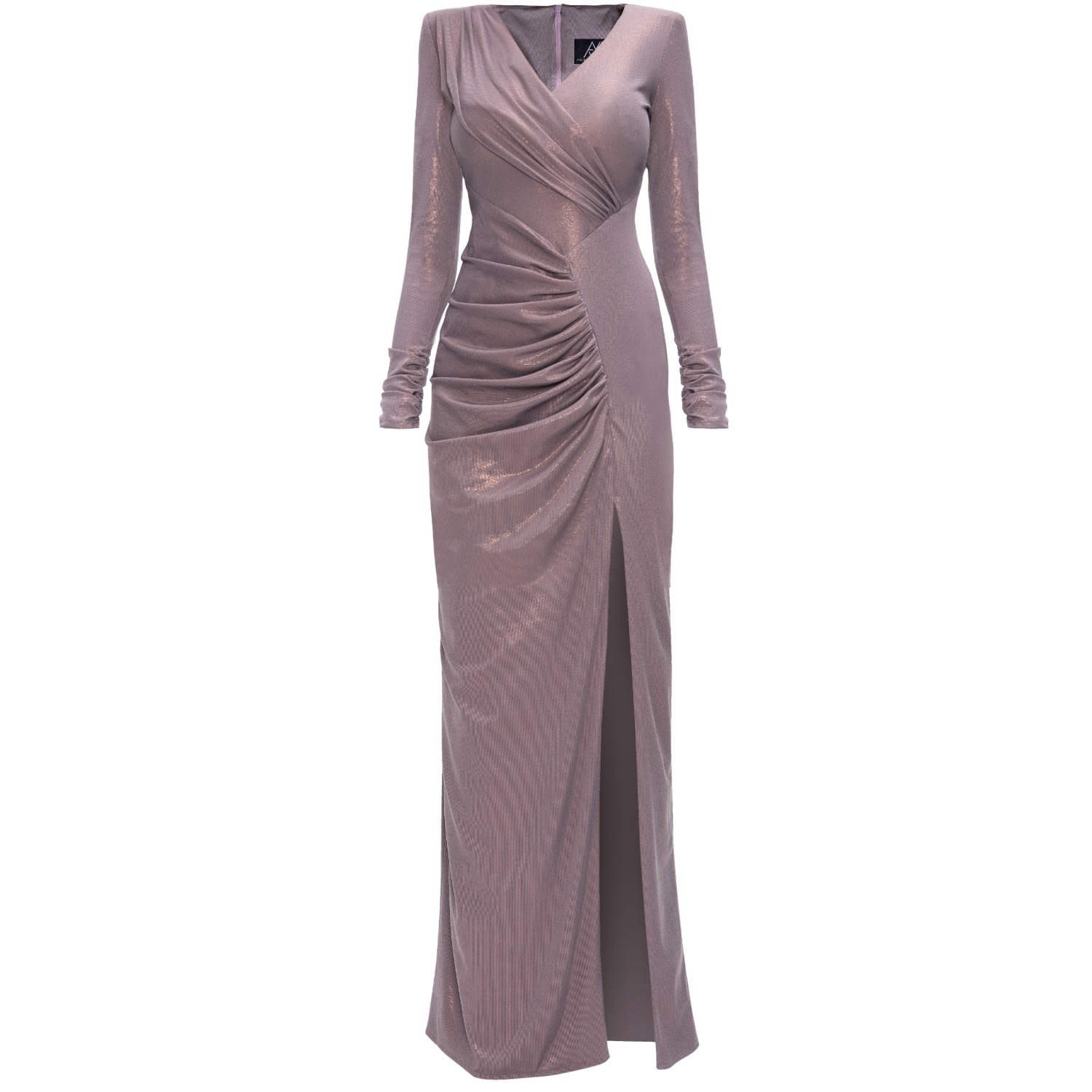 Angelika Jozefczyk Women's Pink / Purple Shiny Evening Gown Aurora Lilla