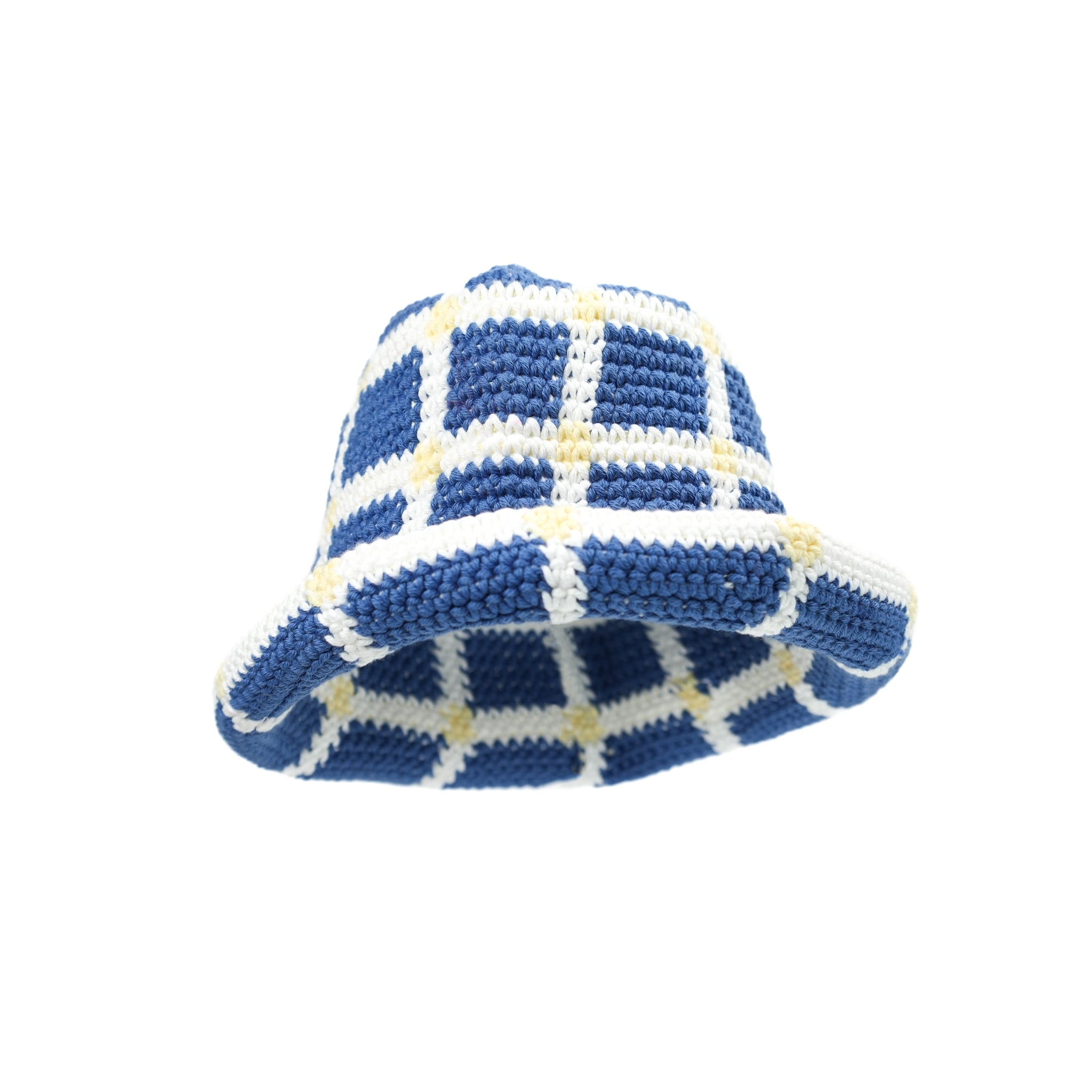 Hotpot Variety Women's White / Blue Smurf's Up Bucket Hat
