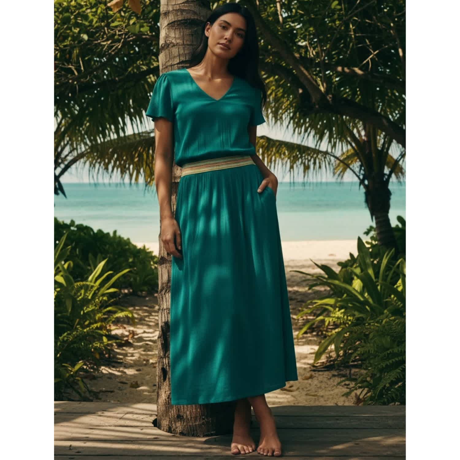 Nooki Design Lulu Dress - Blue