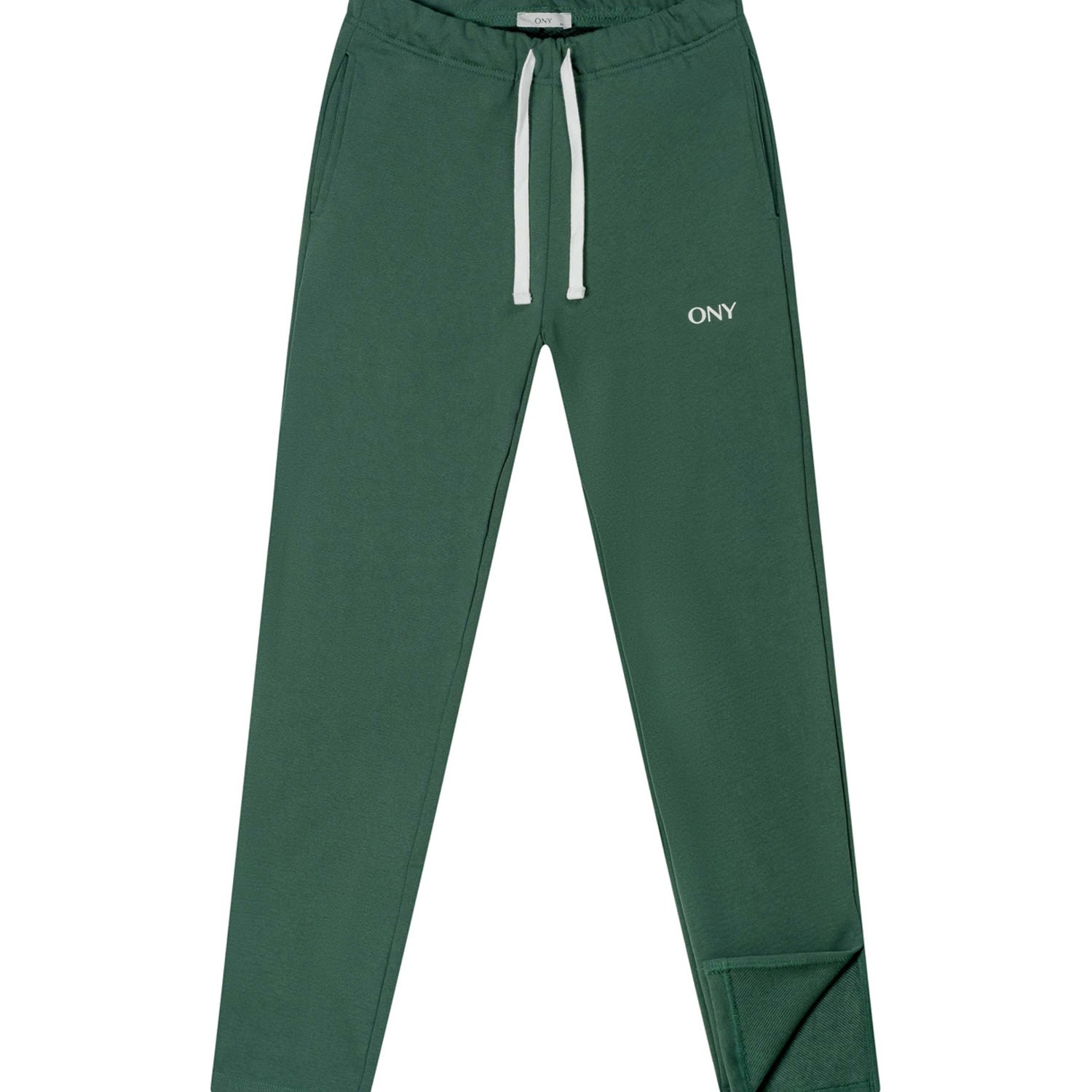 Ony Men's Green Split Sweatpants In Green