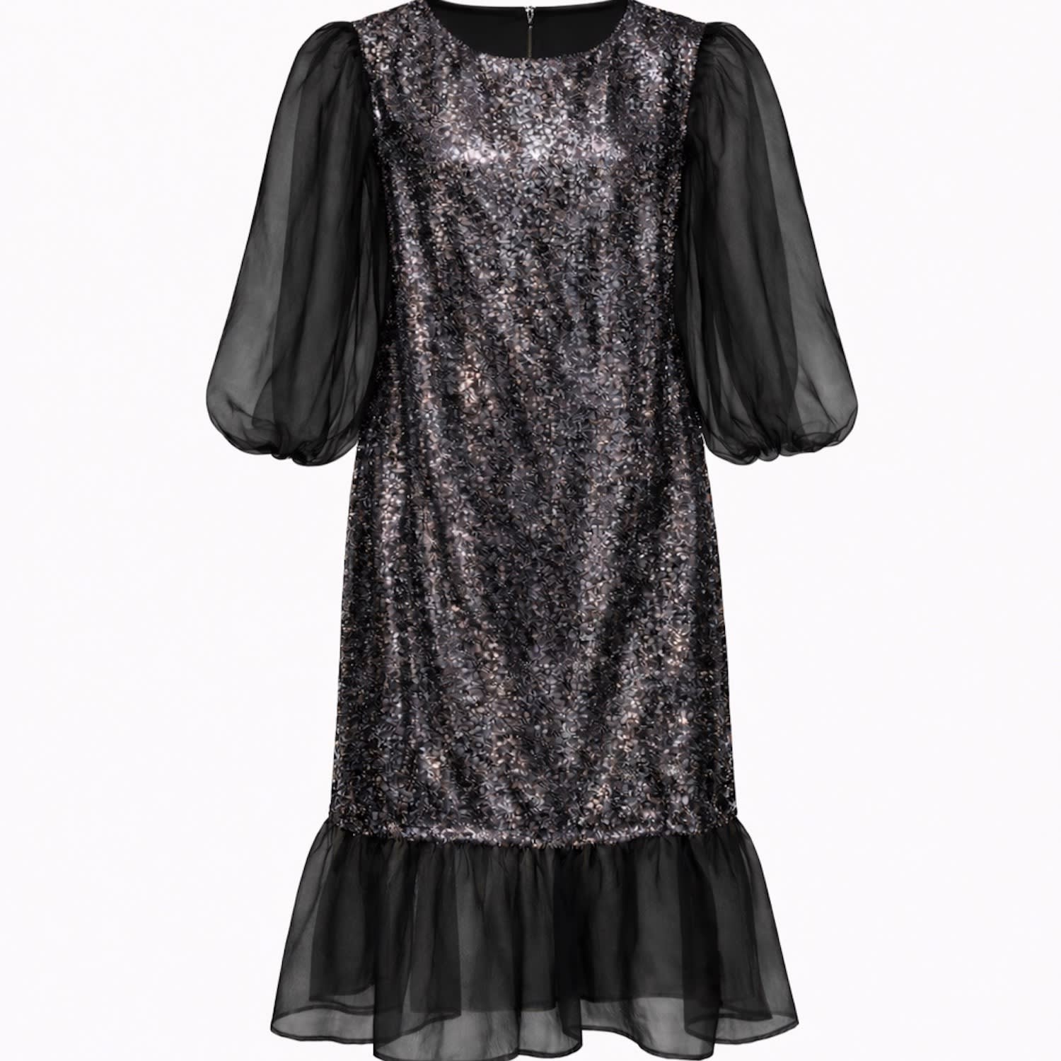 Women's Black / Silver Midnight Dress | Extra Small | Mood Swings