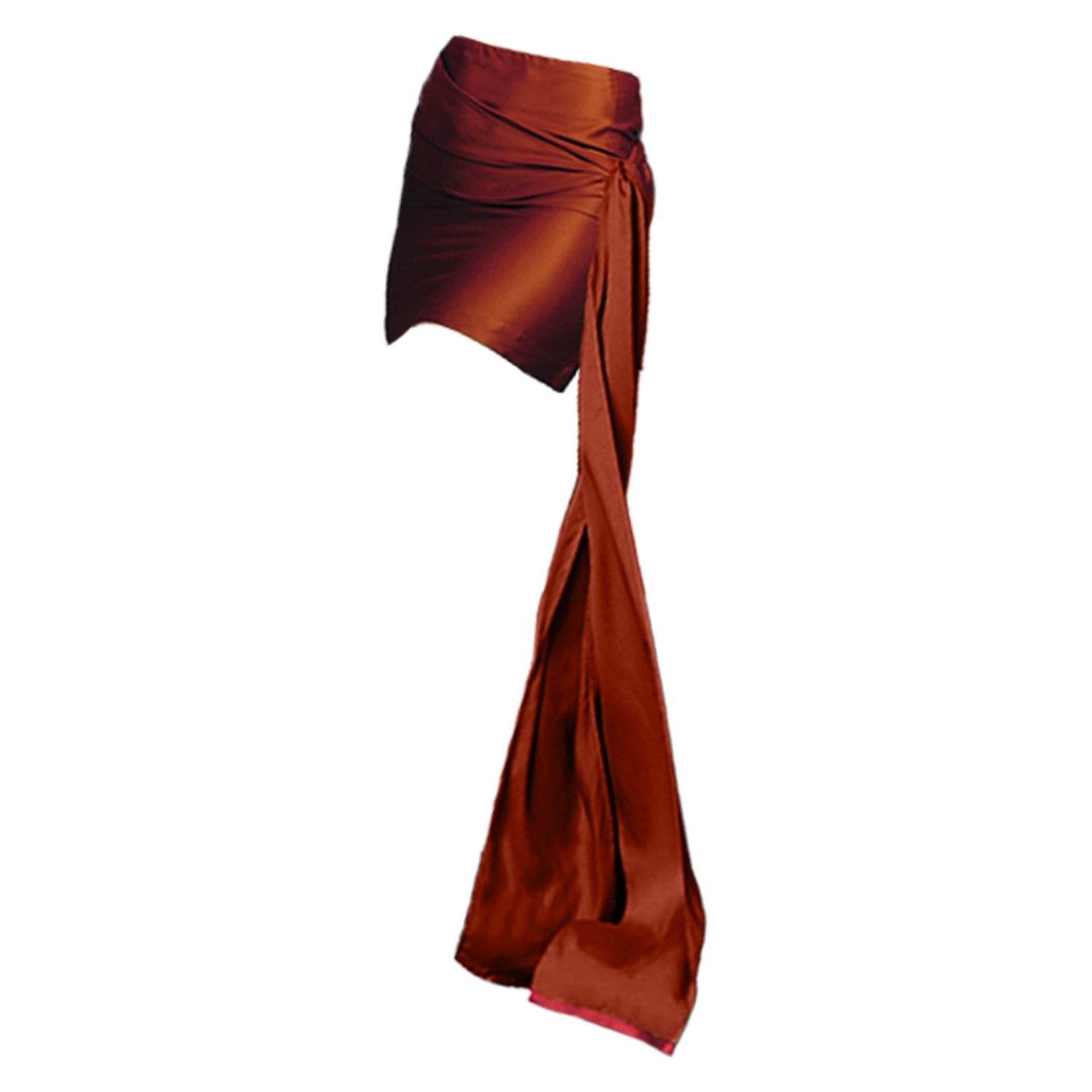 Gajú Women's Yellow / Orange Soho Skirt - Bronze