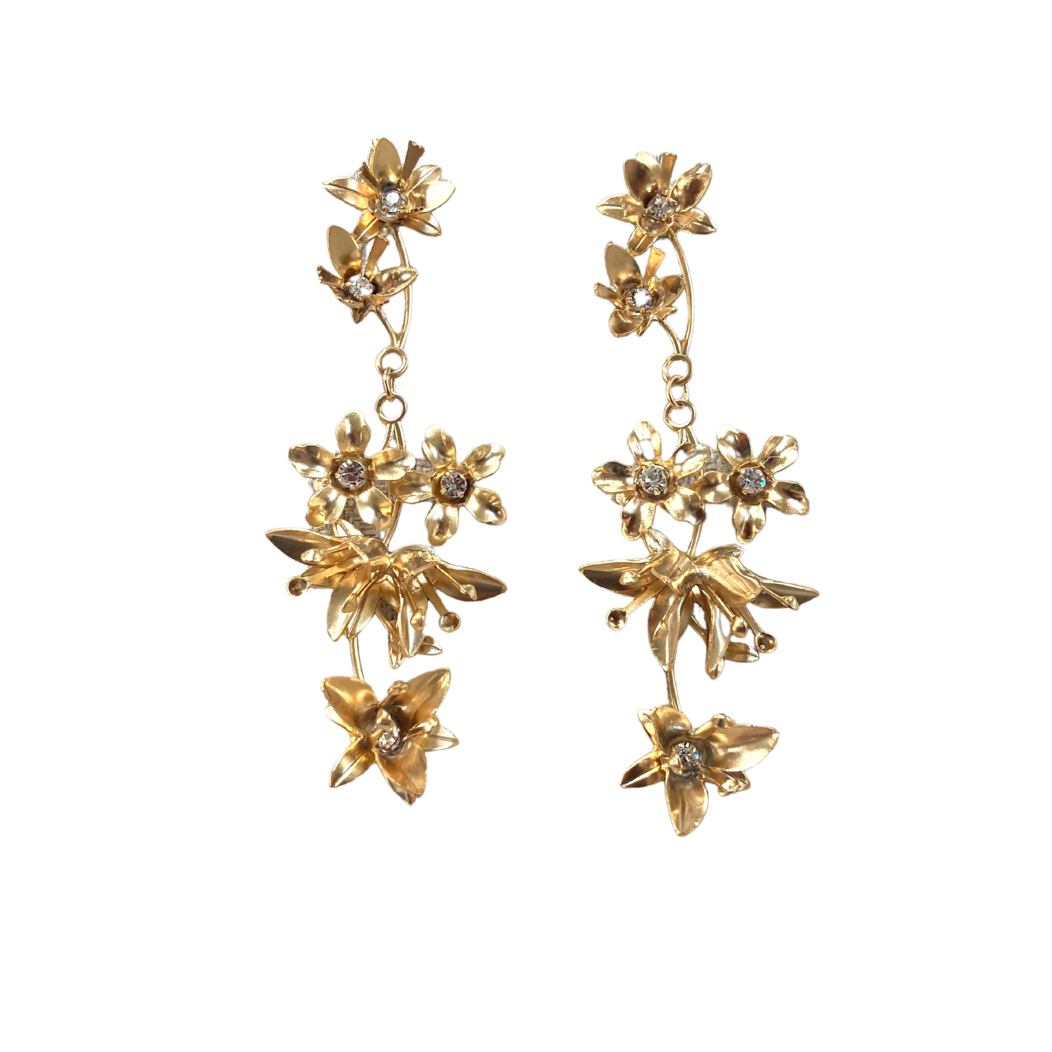 Women’s Gold Garden Dreams Earring The Pink Reef