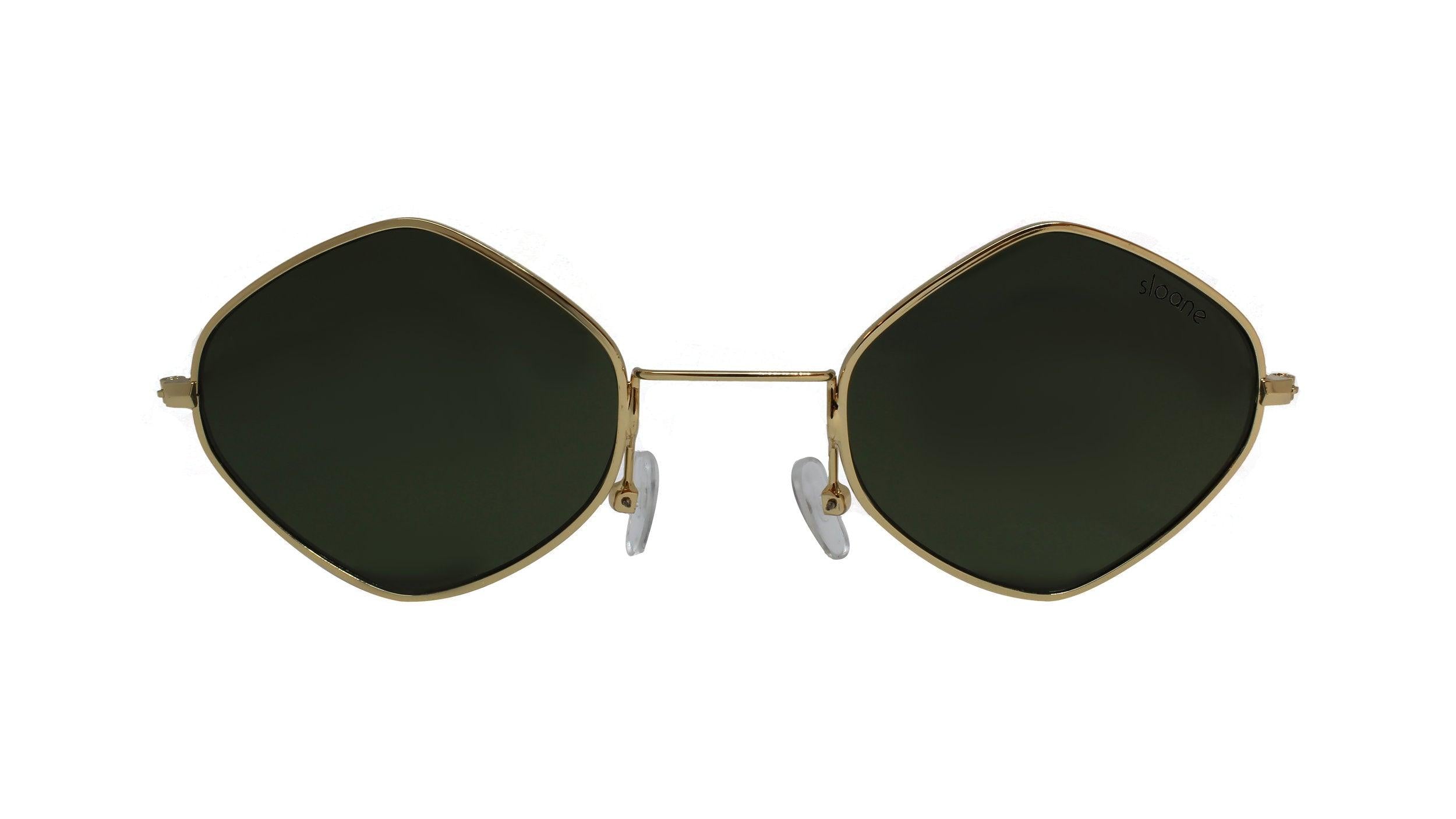 Women’s Quinn - Gold/Olive Green Sloane Eyewear