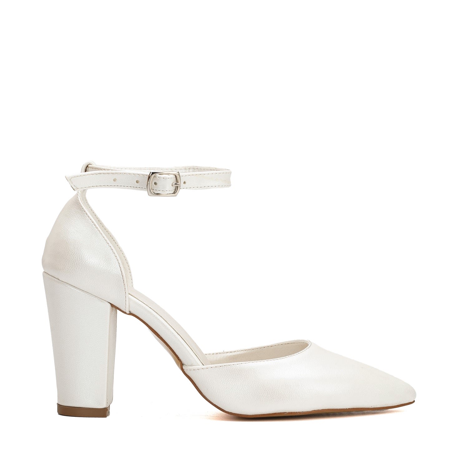 Forever & Always Shoes Women's White Gisele - Ivory Bridal Heels In White