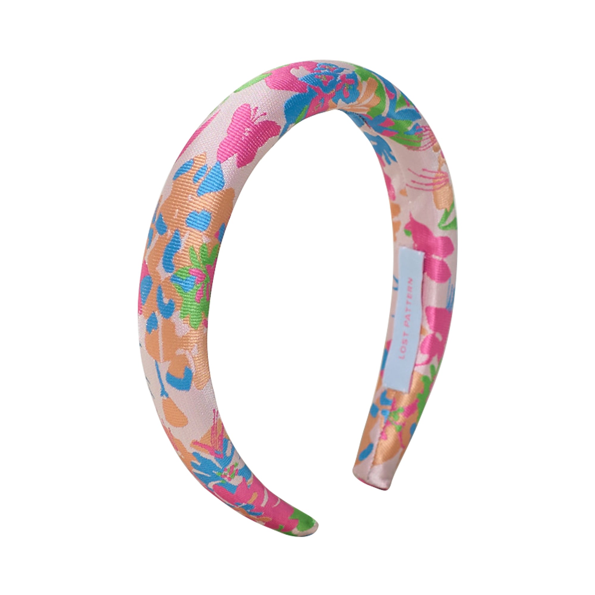 Women’s Frida X Lost Pattern "Frida’s Garden" Jacquard Hairband - Pastel One Size Lost Pattern Nyc