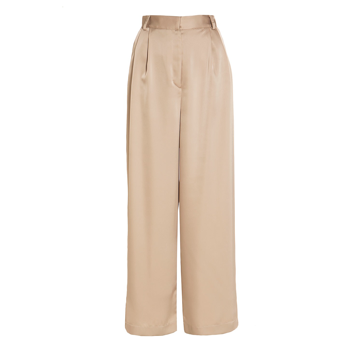 Women’s Neutrals The Suit Pants In Sand Small Roses are Red