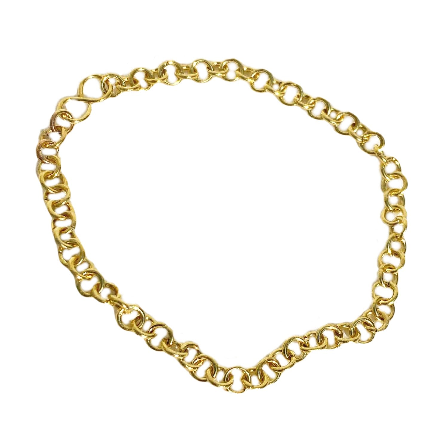 Women’s Gold Stardust Threemm Chain Link Bracelet Lily Flo Jewellery