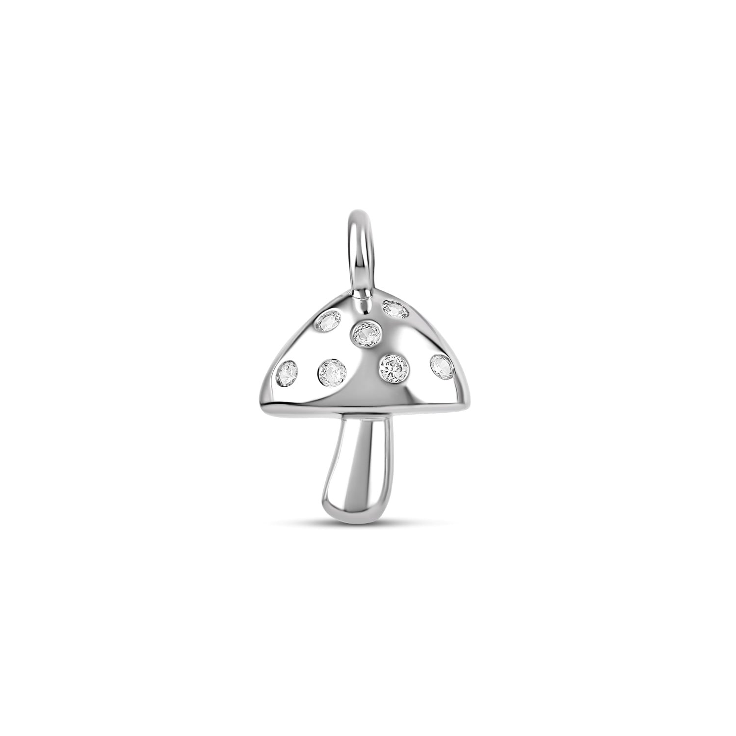 Women's Mushroom Charm - Silver | Shymi