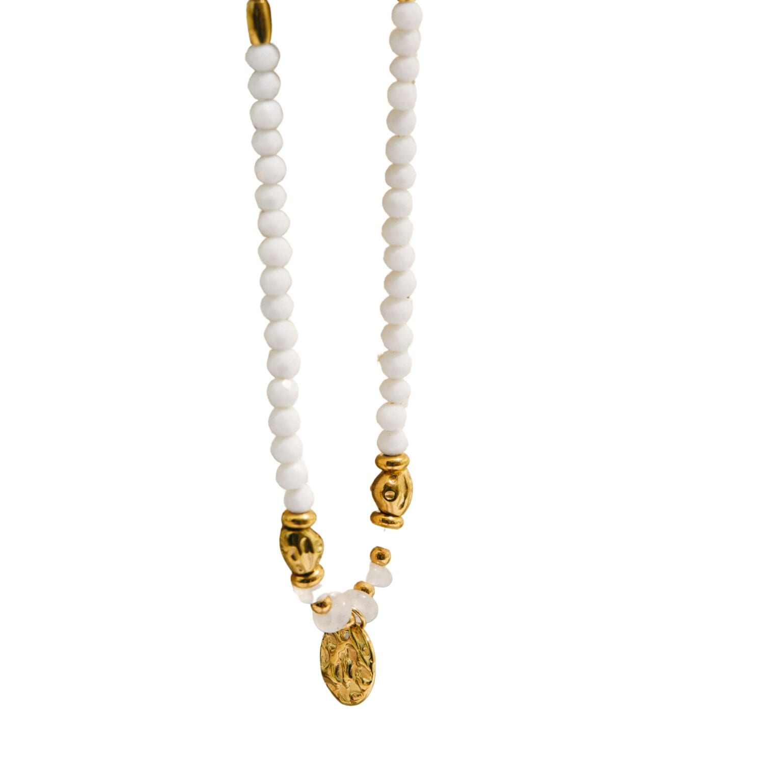 Mulgaro Women's Gold / White Helene Bracelet In Multi