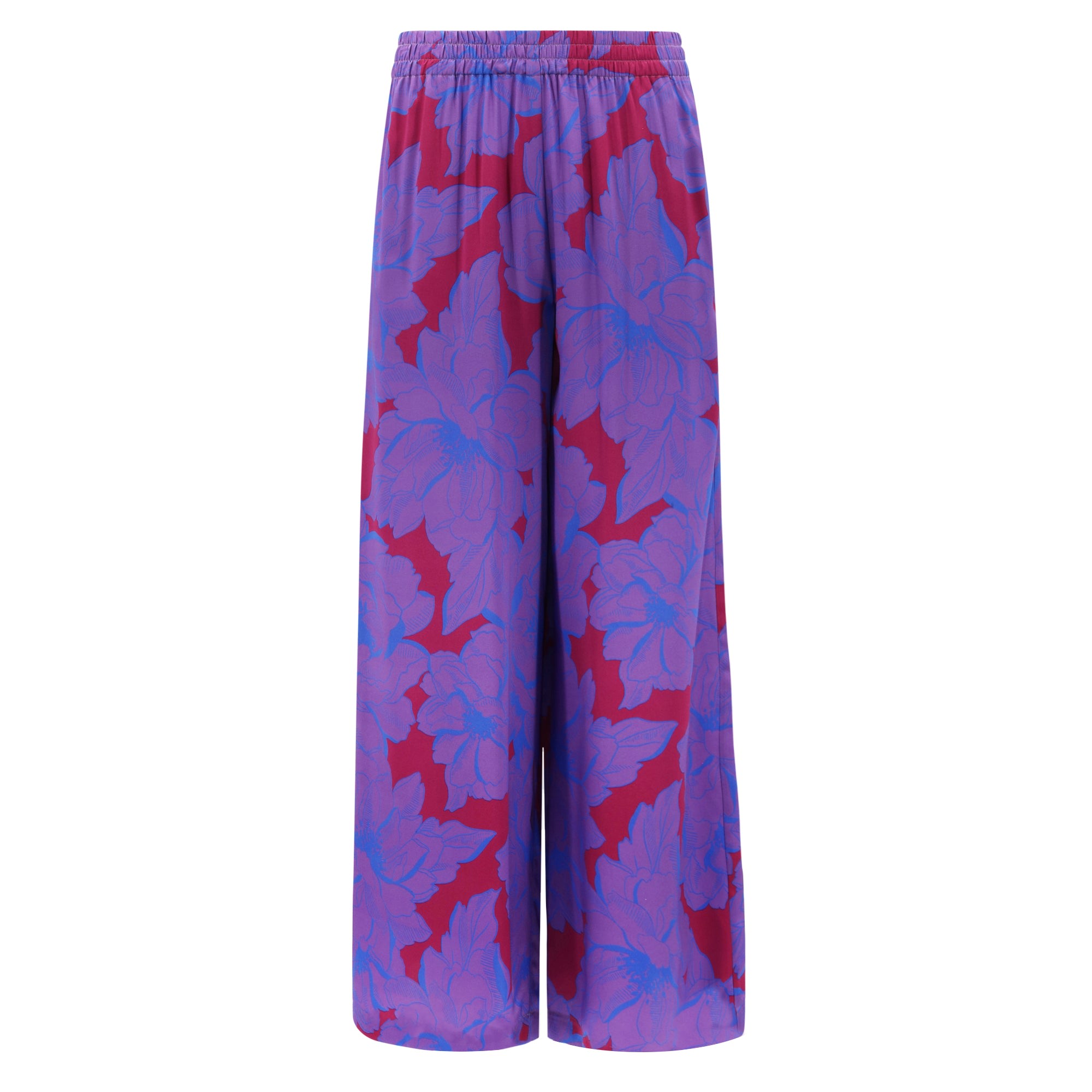 Women’s Pink / Purple Jade Pant - Vibrant Bloom Medium Christy Lynn