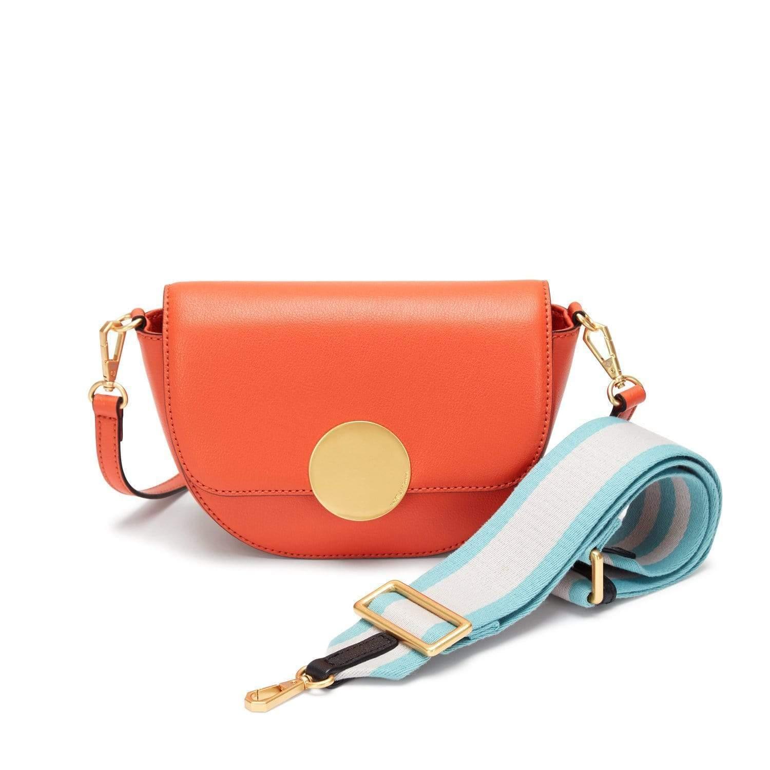 Oryany Women's Yellow / Orange Lottie Saddle Crossbody -orange In Yellow/orange