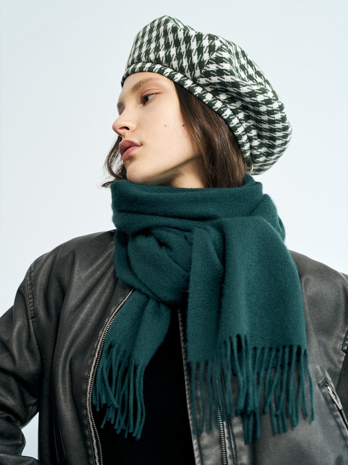 小物 Goldwin 0 wool Neck Scalf 100% Cashmere Scarf | Featherlight Outrageous Orange | Ovcio