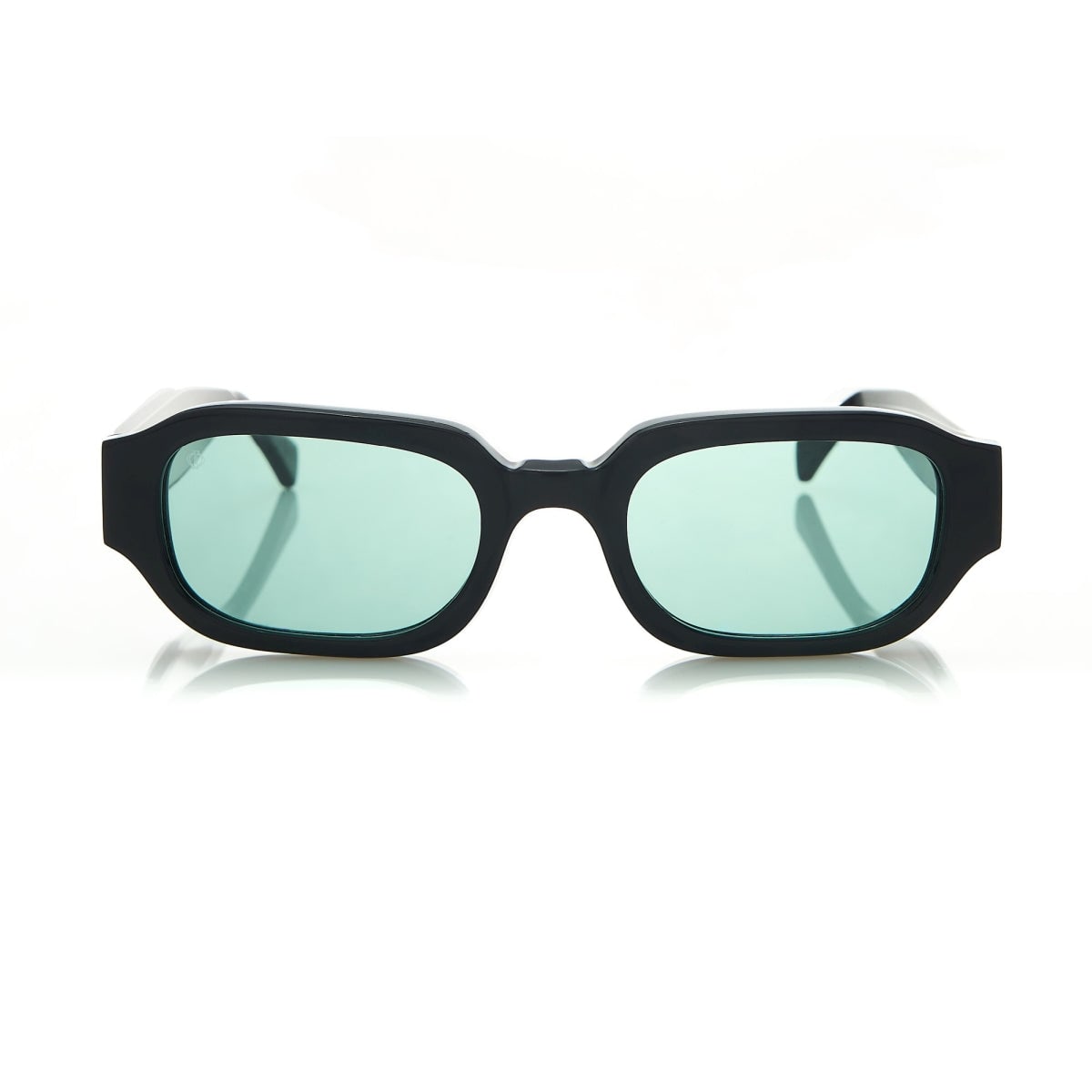 Faos Concept Men's Mykonos In Erevos Black With Ivy Green Lenses