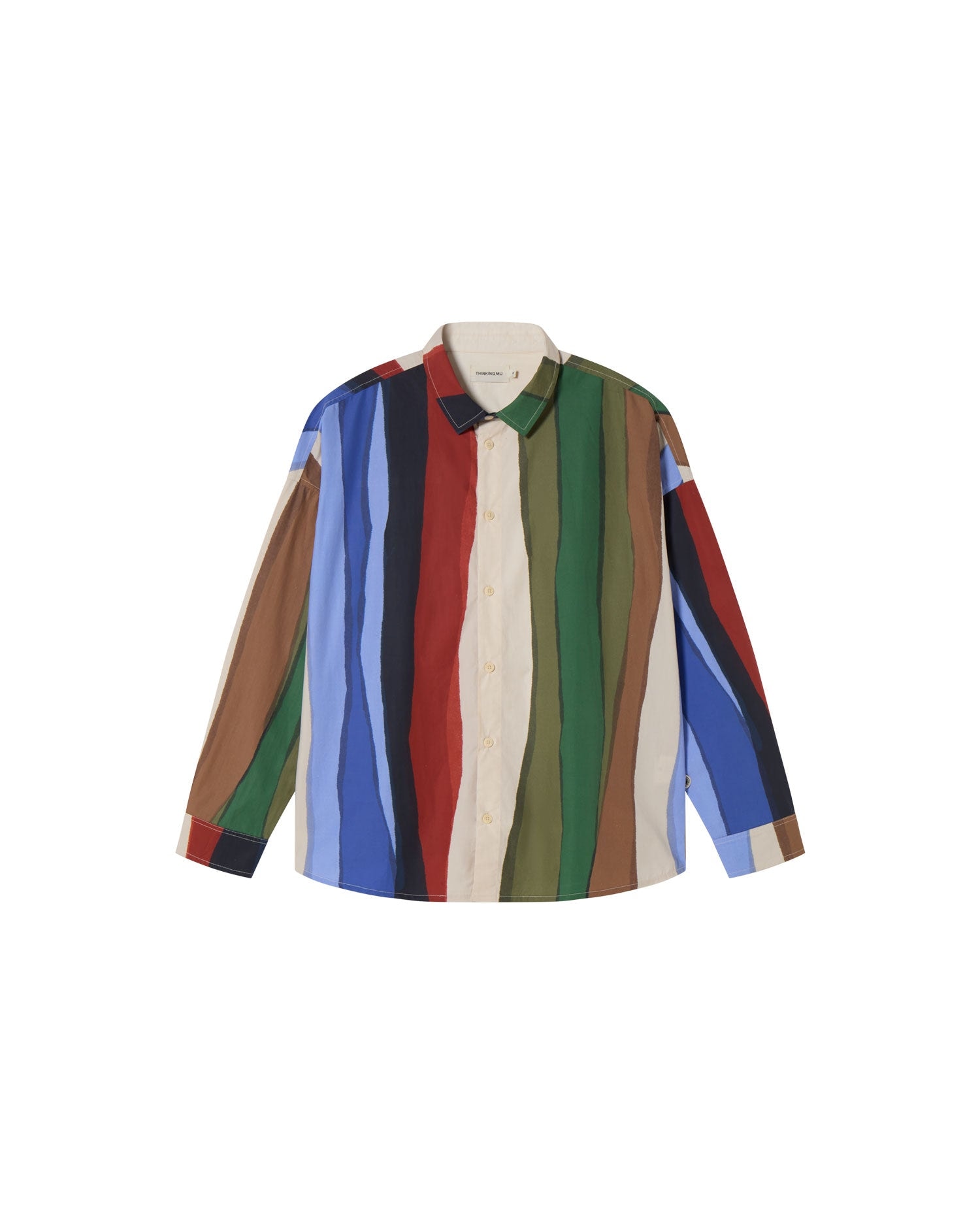 Thinking Mu Men's Haru Multicolor River Shirt