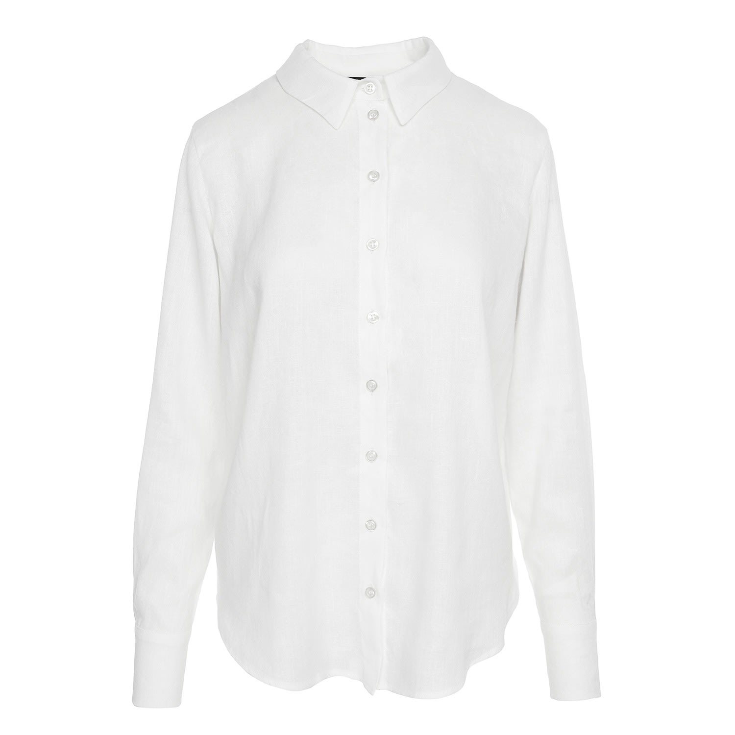 Women’s Lilou Linnen White Shirt Extra Small Framboise