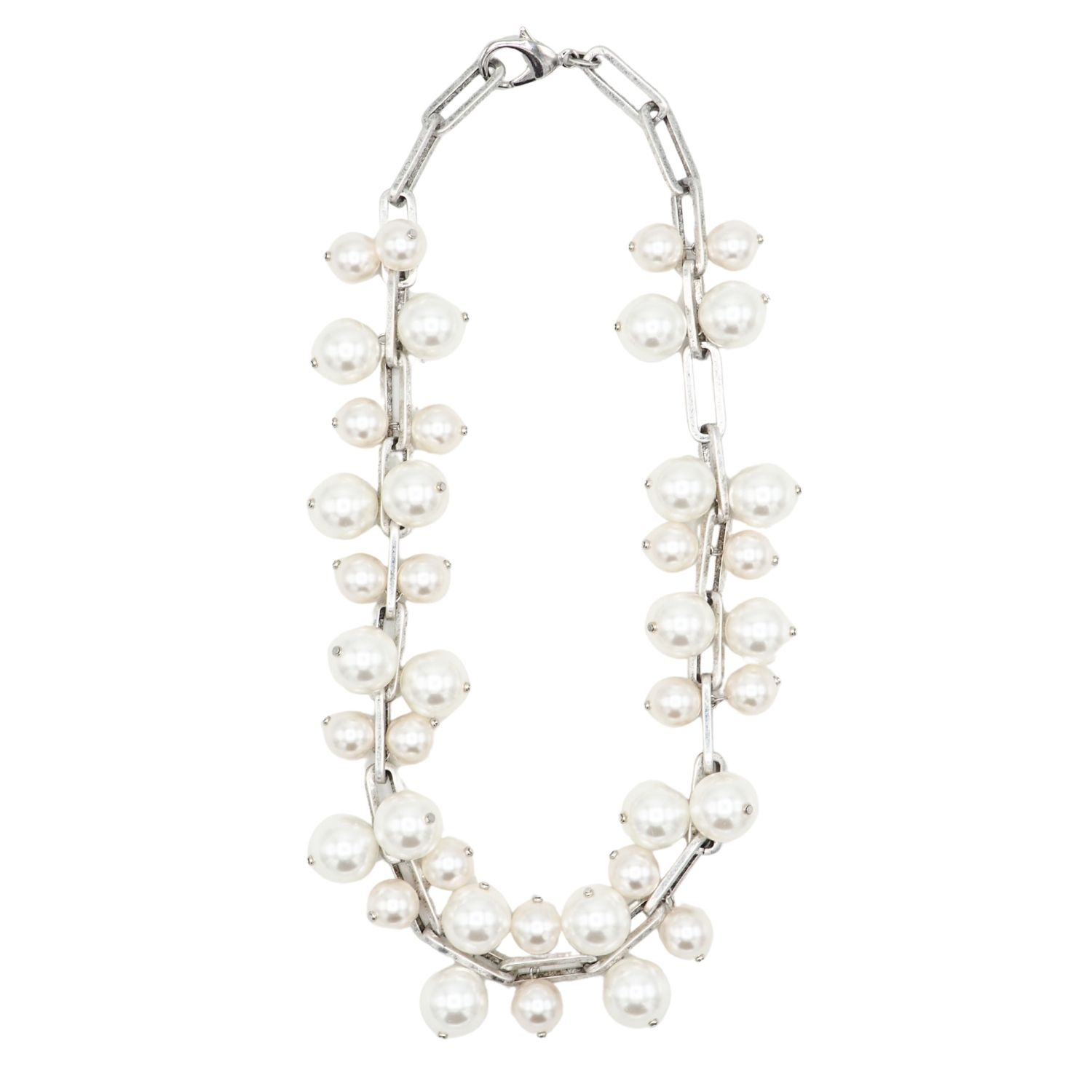 Sita Nevado Women's Las Bodas Necklace - Silver In Silver