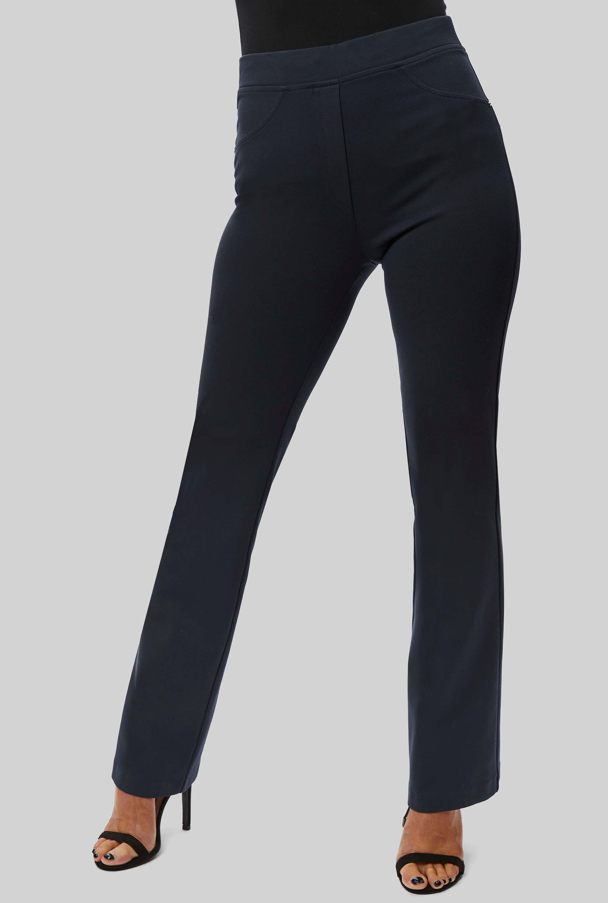 womens navy cigarette trousers James Lakeland Cronos Cigarette Women Trousers