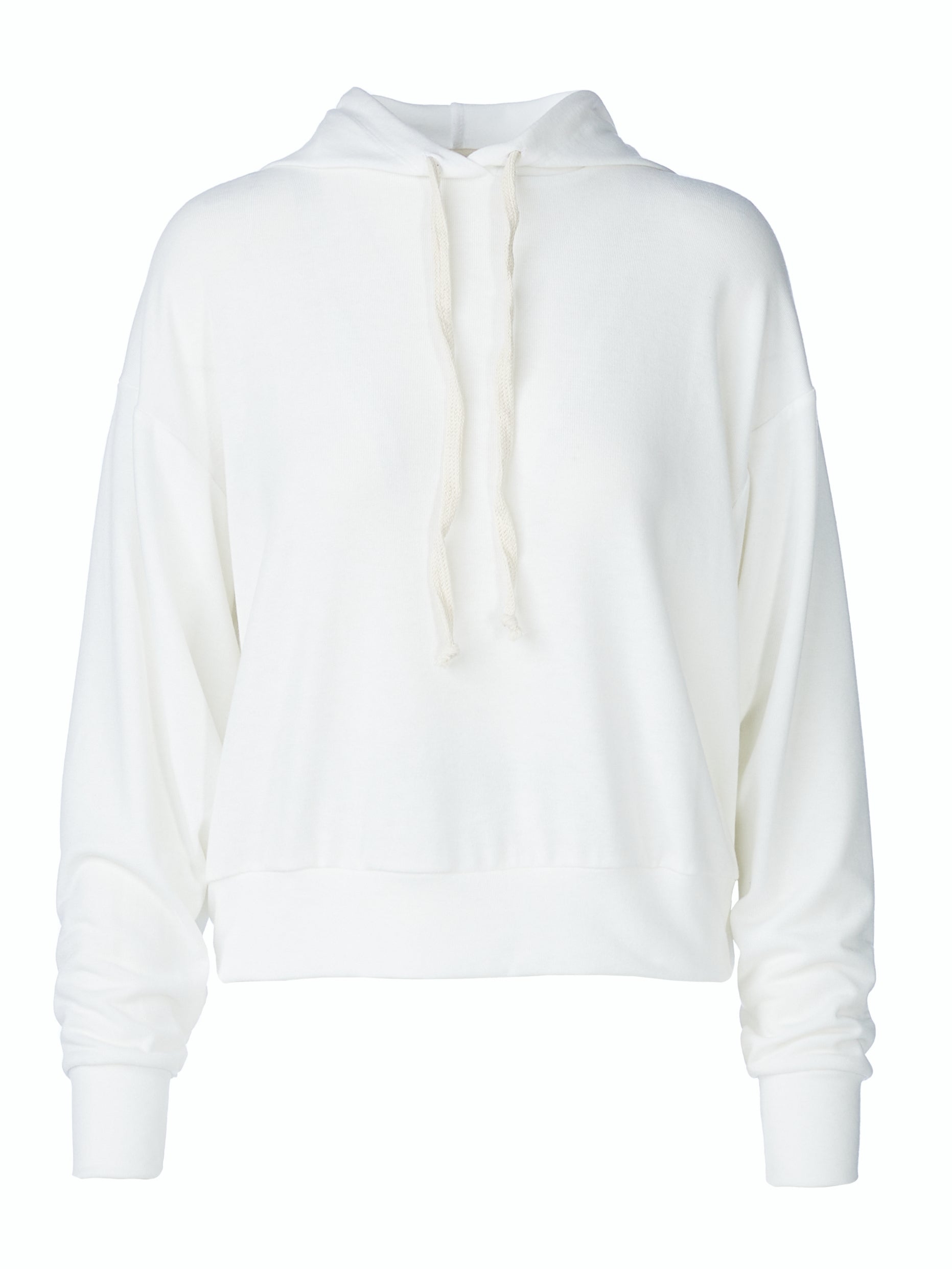 Women’s Loose White Hoodie Extra Small Tessitura