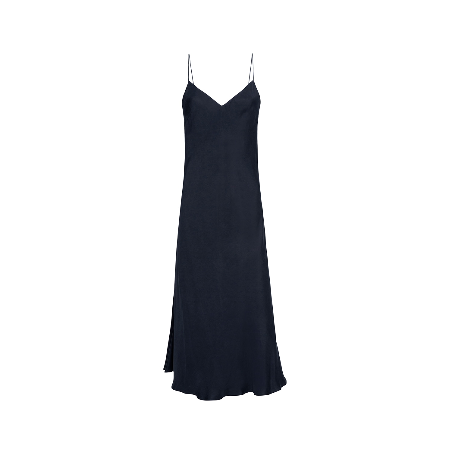 Women’s Black Venus Cupro Slip Dress Medium Audrey Vallens
