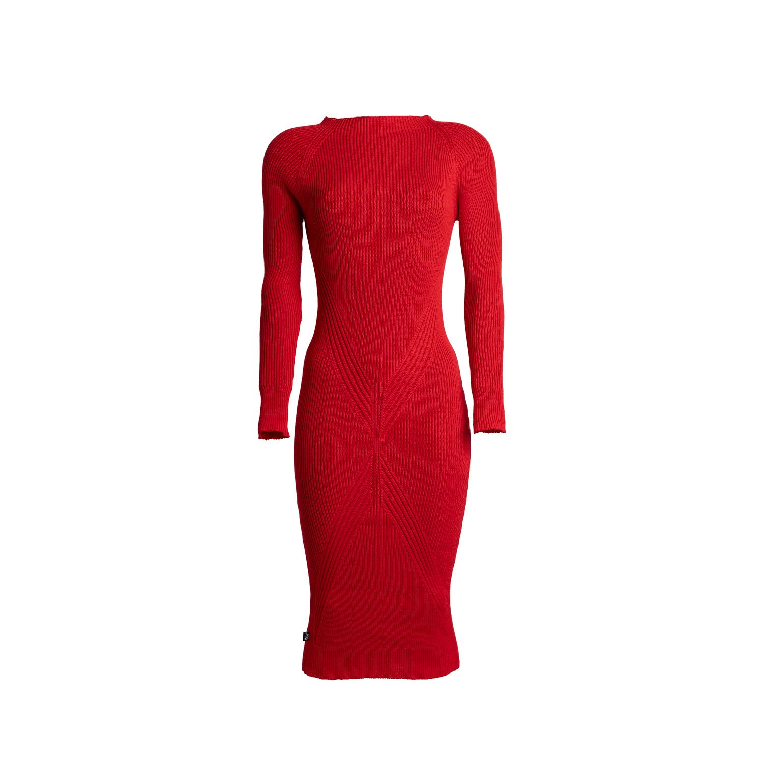 Süel Knitwear Women's Gabi Dress Fire Red In Red