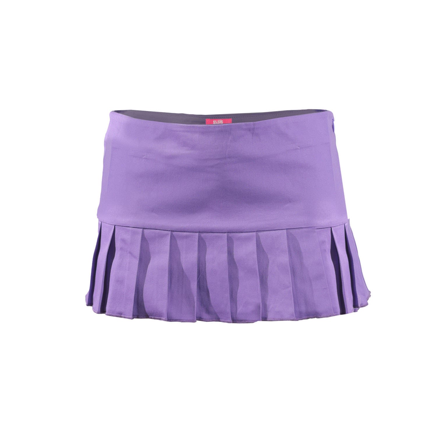 Women’s Pink / Purple Suki Low Rise Mini Kilt Style Skirt In Periwinkle Purple XXXL Elsie & Fred