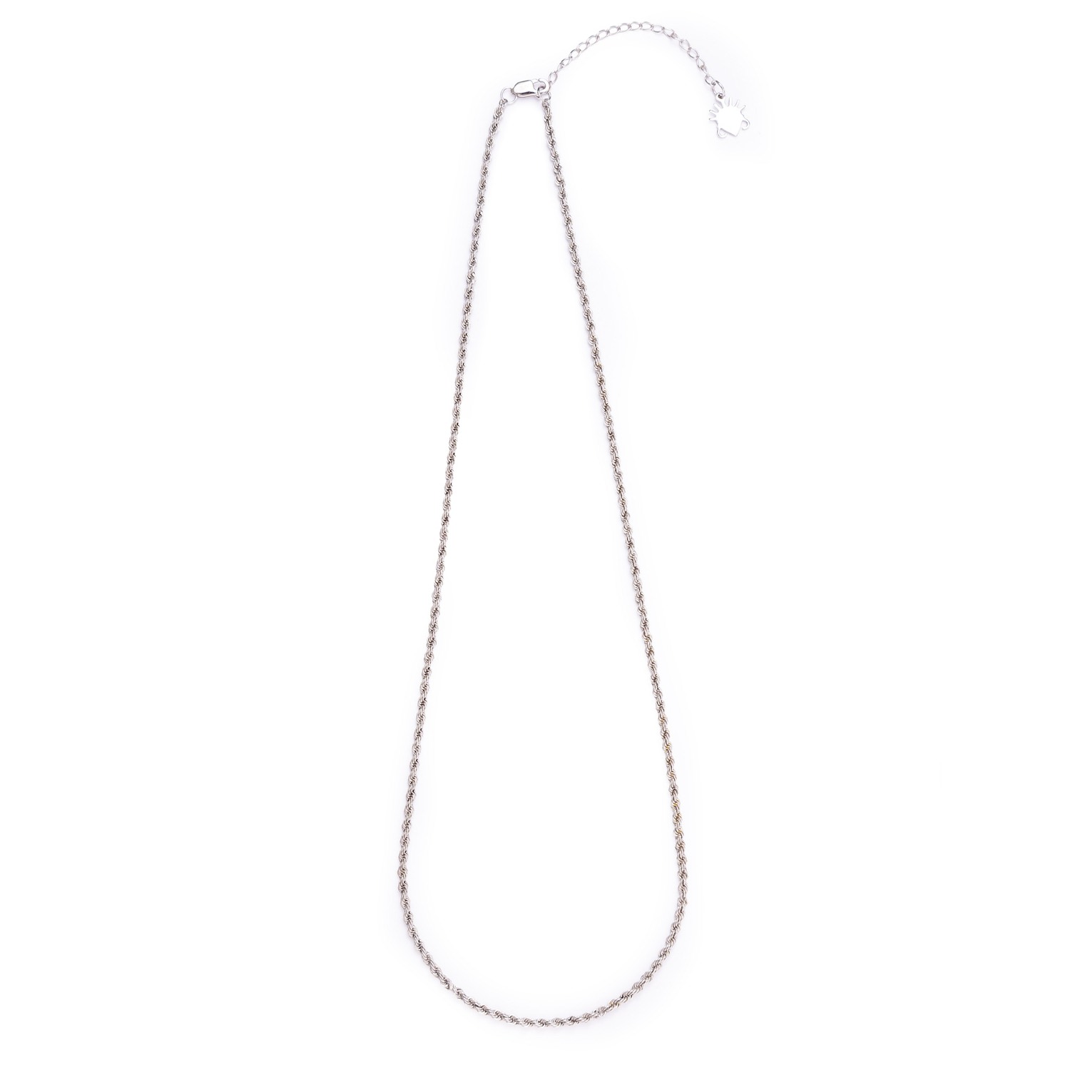 Dolà Women's Òrò Rope Chain Necklace In White Gold In Gold