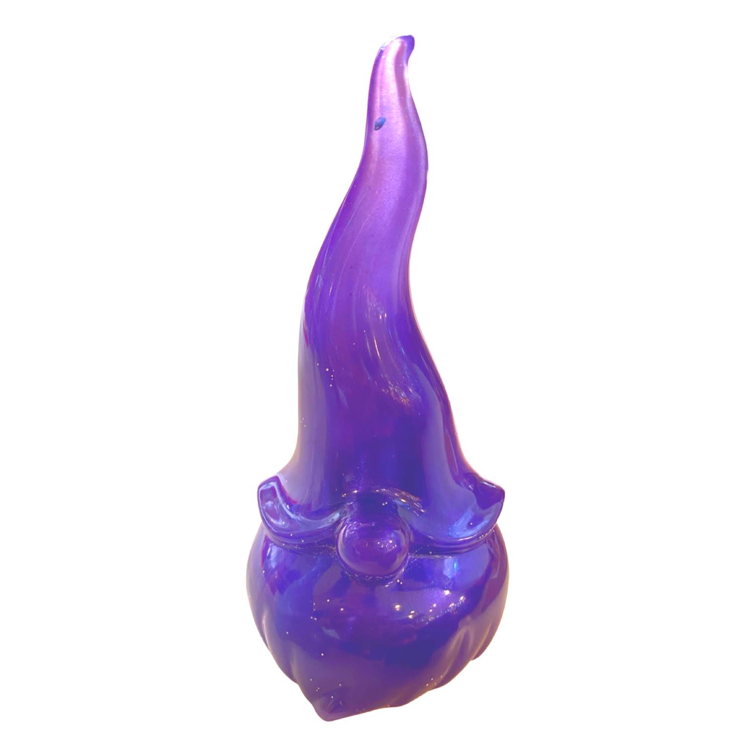 By Shax Sparkly Purple Gonk Figurine - Large In Purple