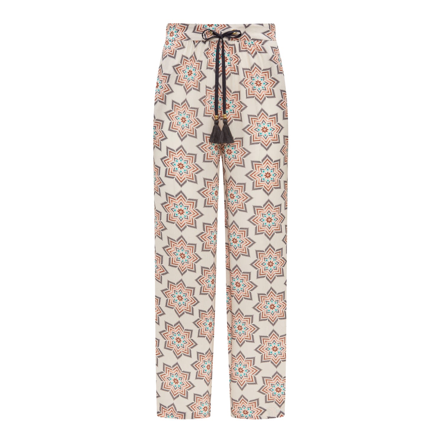 Women’s White Shelby Trousers Large Nooki Design