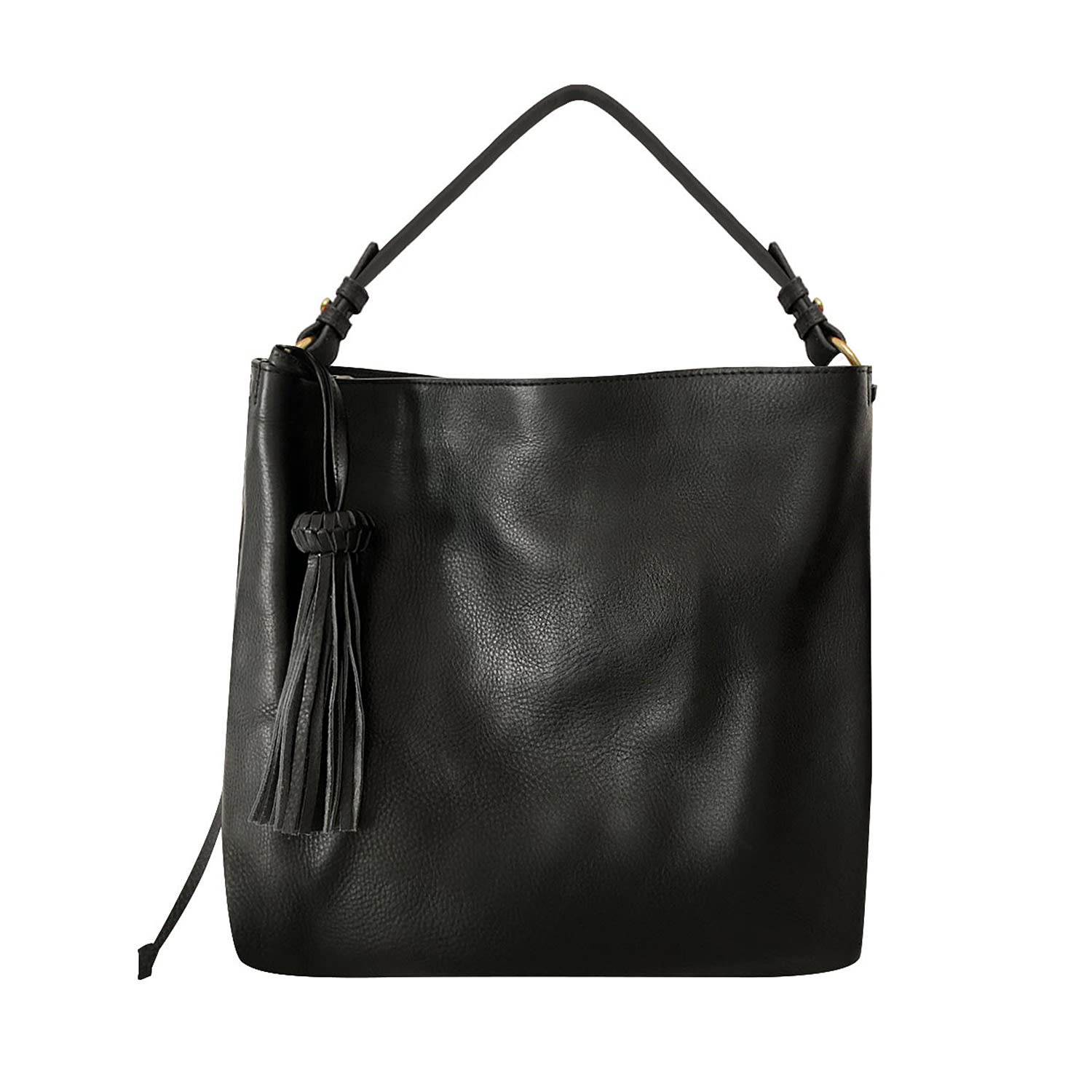 Women’s Bacalar Black Soft Leather Spacious & Slouchy Hobo Bag With Adjustable Strap Bixi Awotan