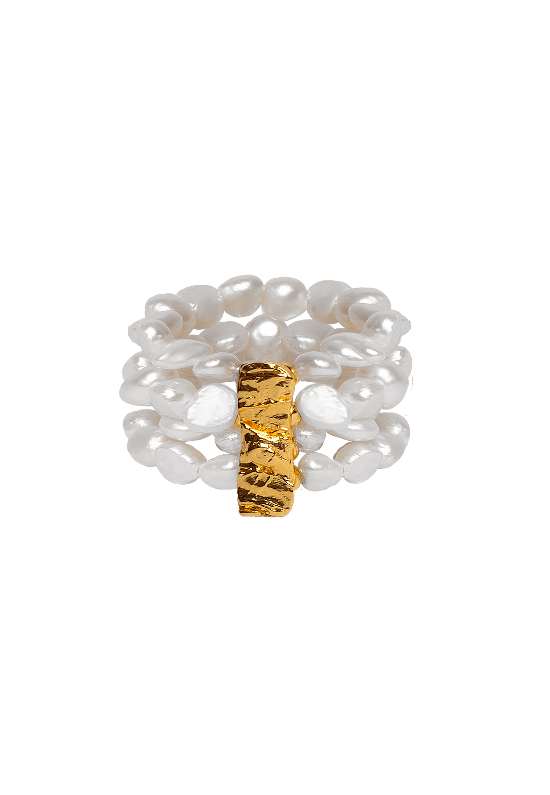 Lavani Jewels Women's White Hana Pearl Ring In Neutral