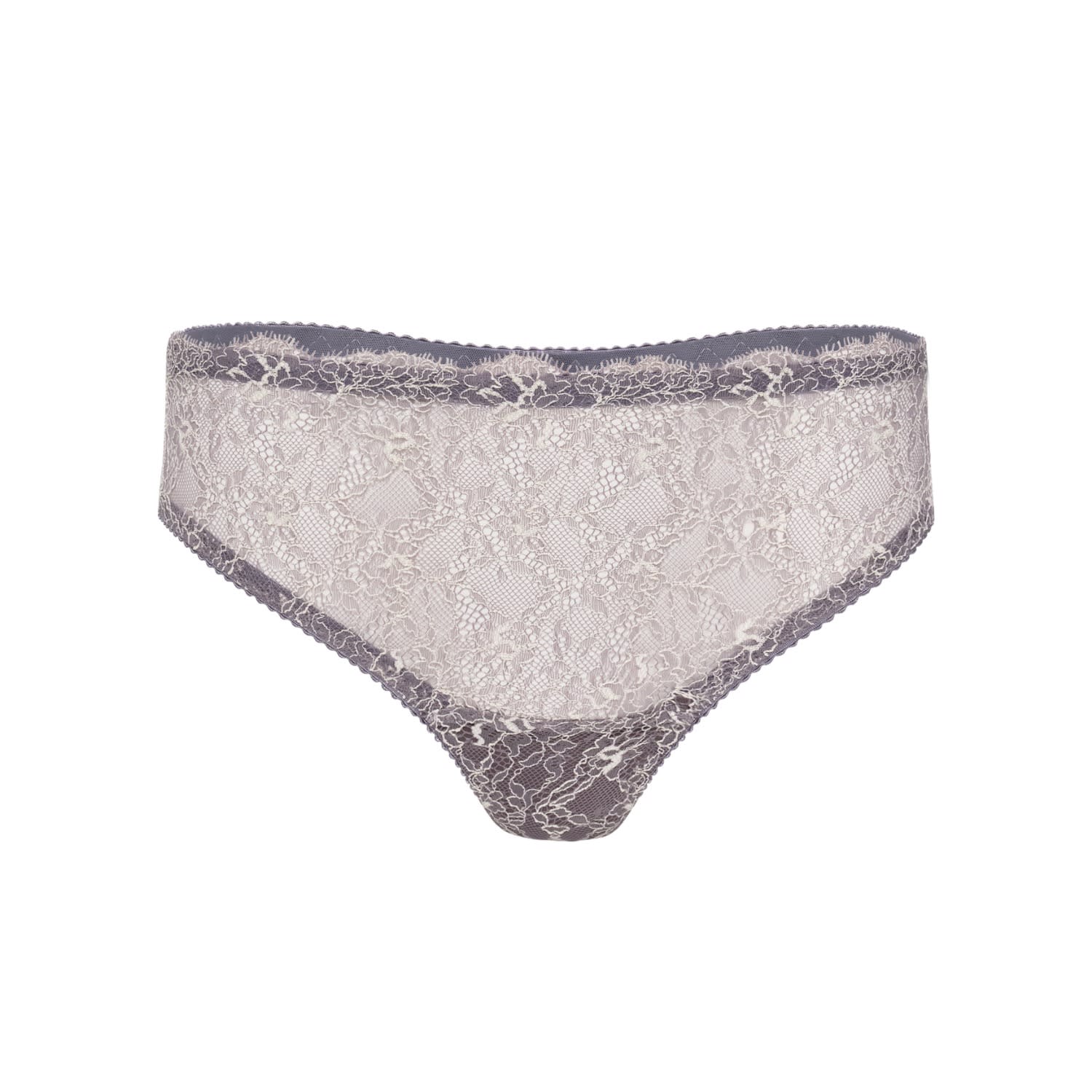 Darily Underwear Women's Gold / Grey Brazilian Panties Bloom In Multi