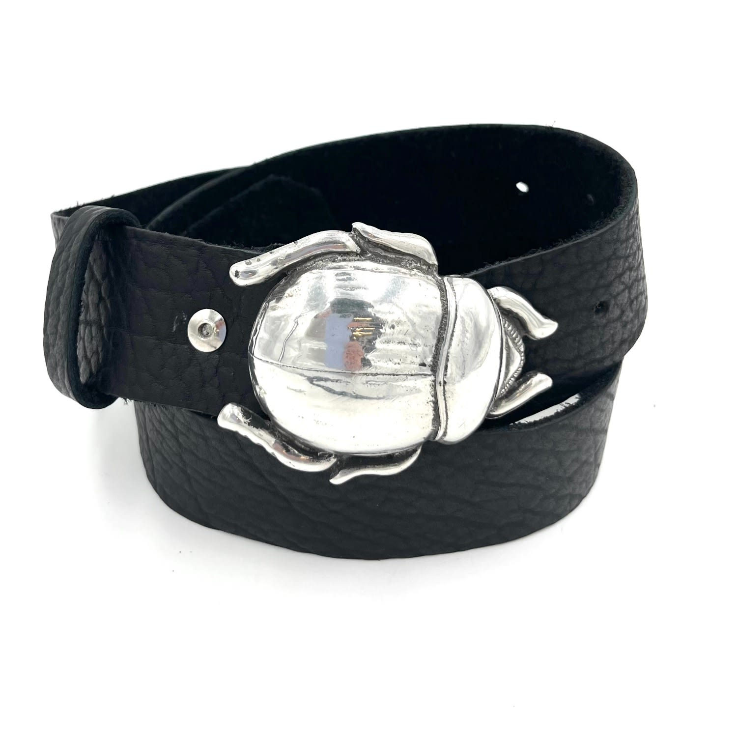 Lynn Tallerico Women's Black Beetle Belt-medium/large In Black