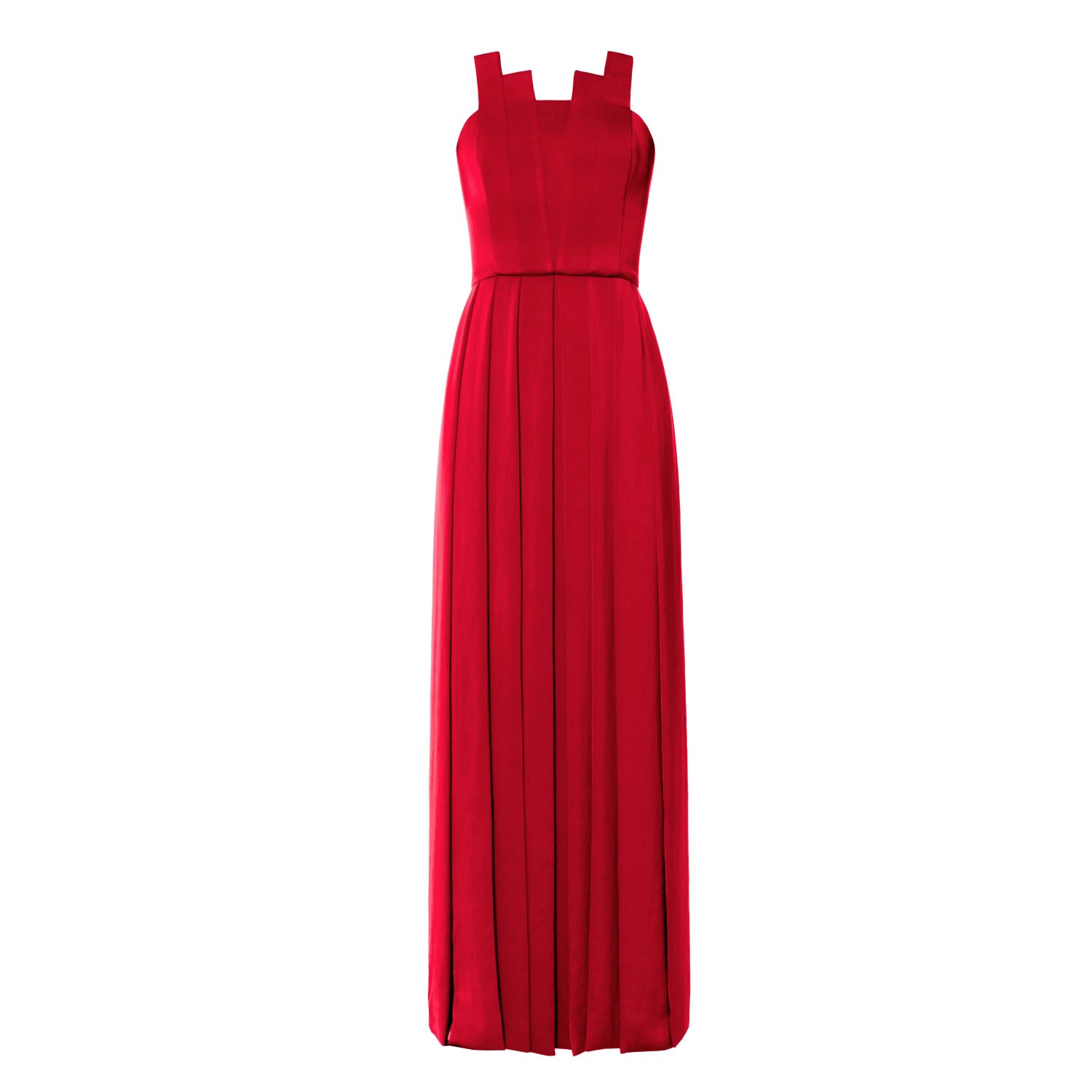 Aggi By Halewski Women's Megan Tango Red Evening Strapless Dress In Red