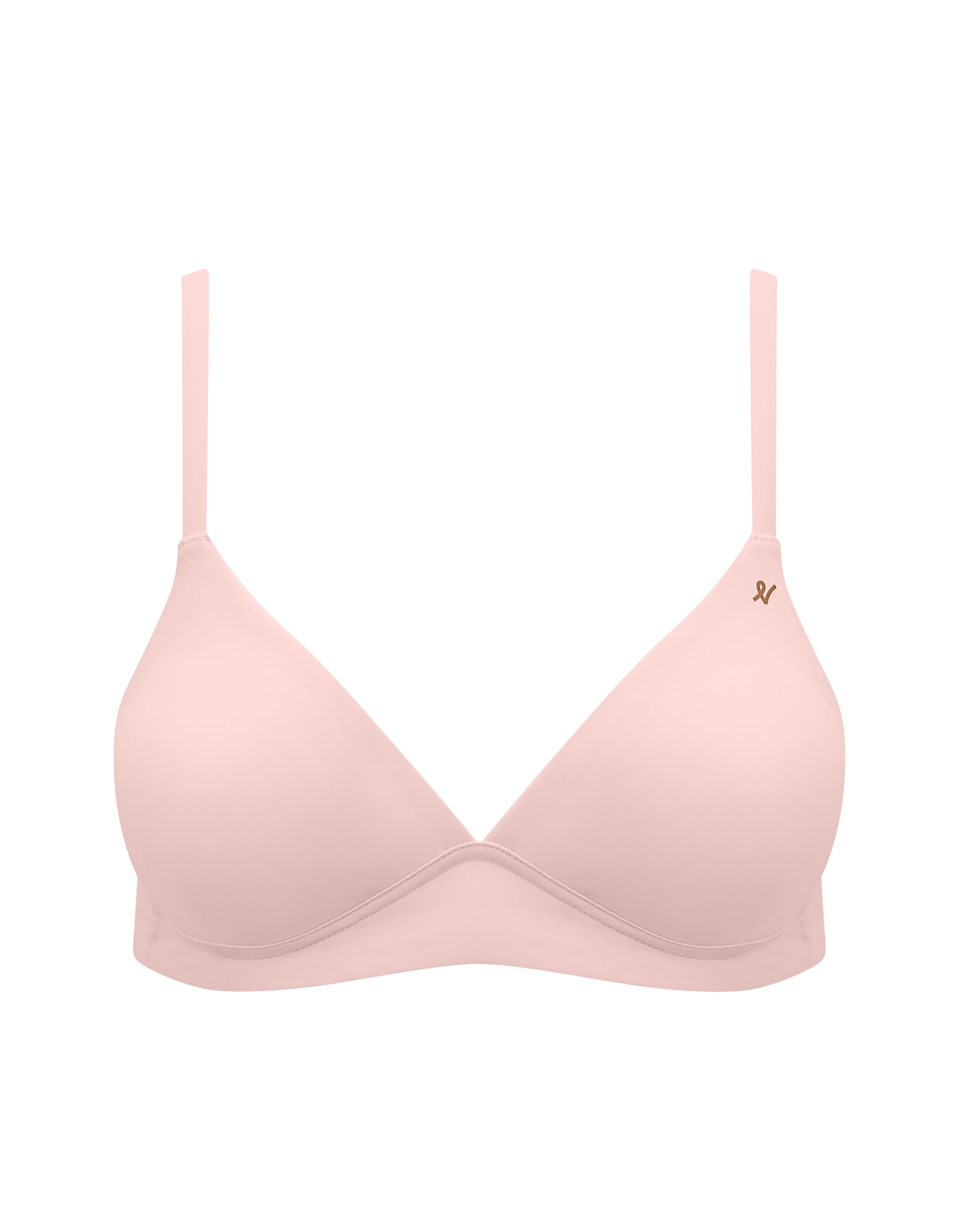 Nudea Women's Pink / Purple The Stretch Easy Does It Bralette - Blush Pink