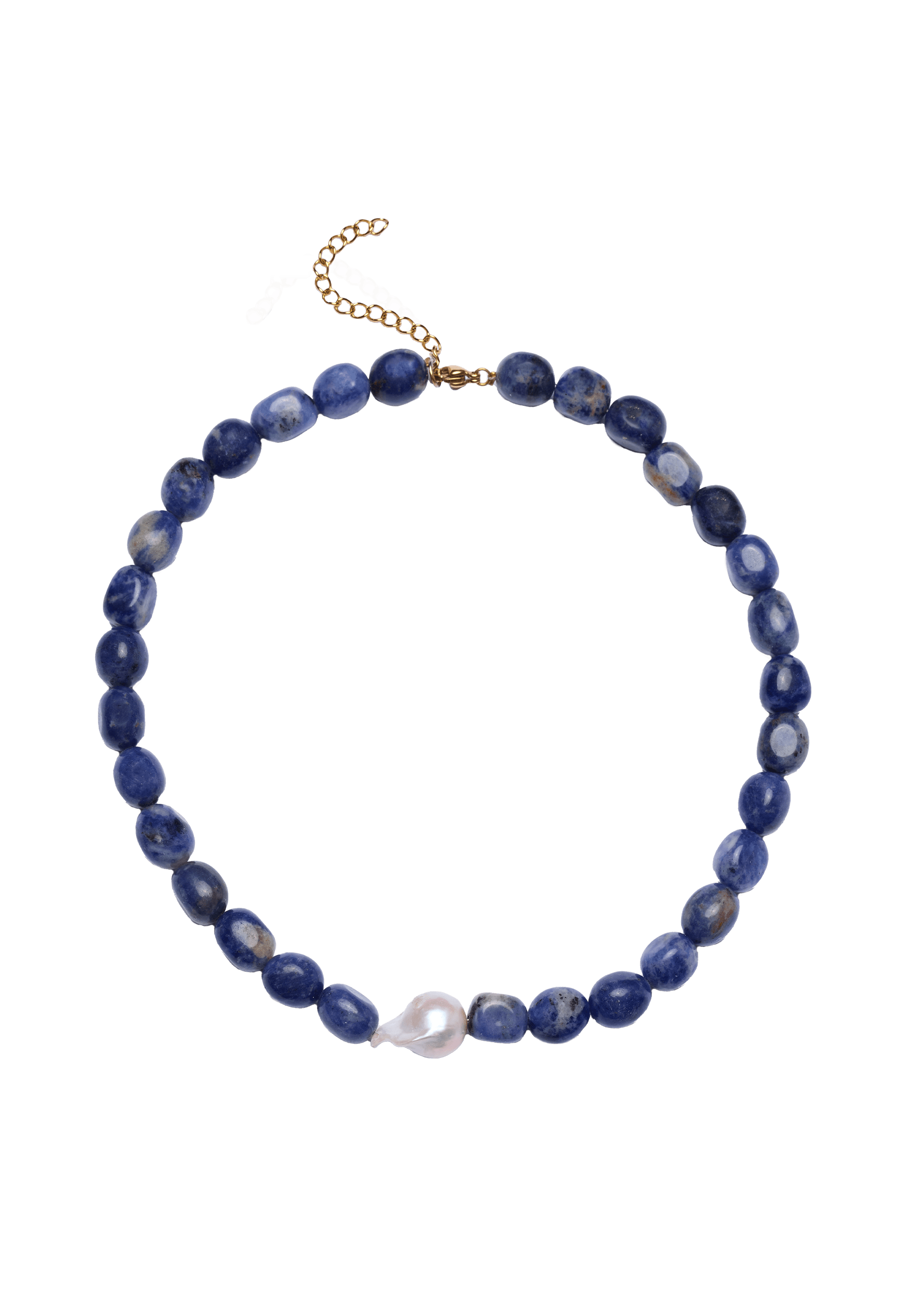 Lavani Jewels Women's Blue / White Blue Necklace Nereida In Multi