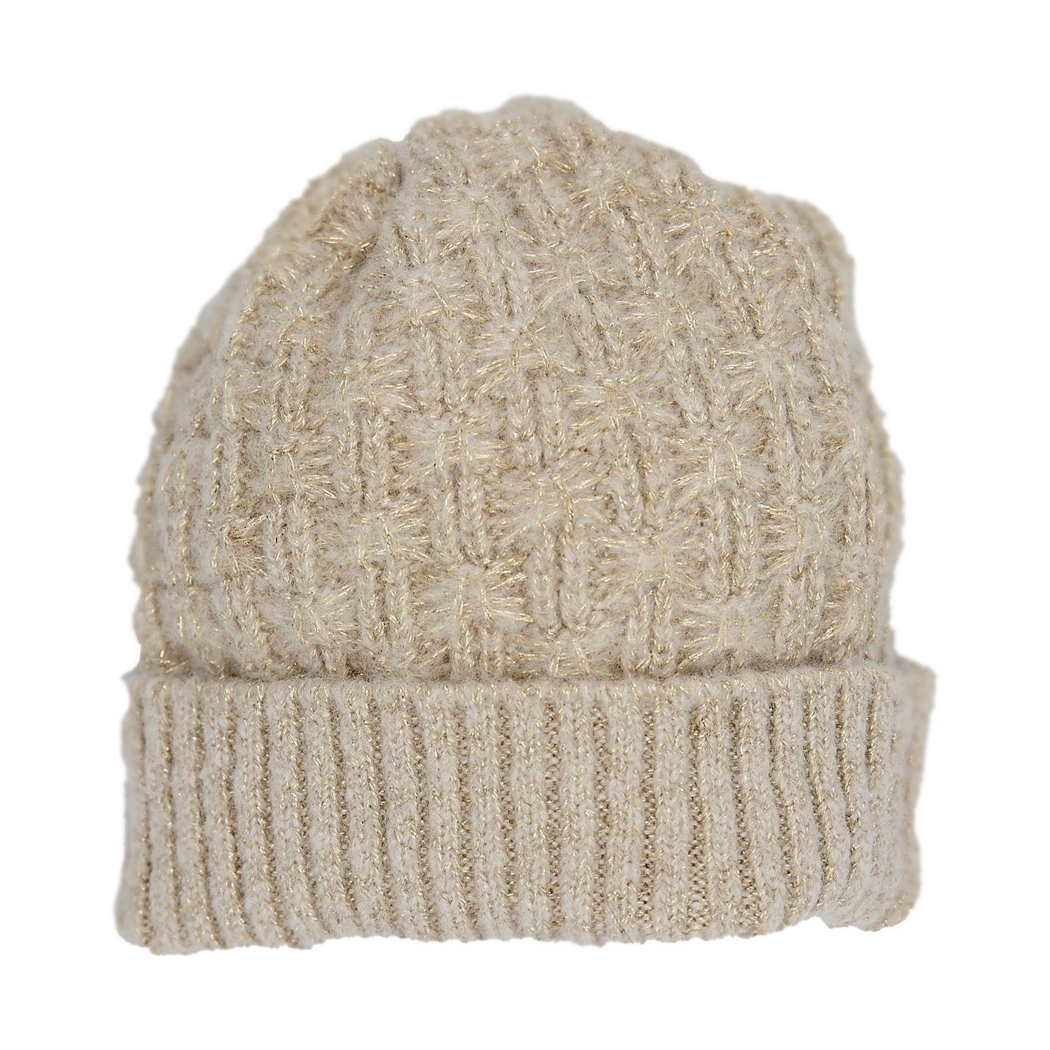 Maison Bogomil Women's Wool-blend Sparkly Beanie - Gold In Gold