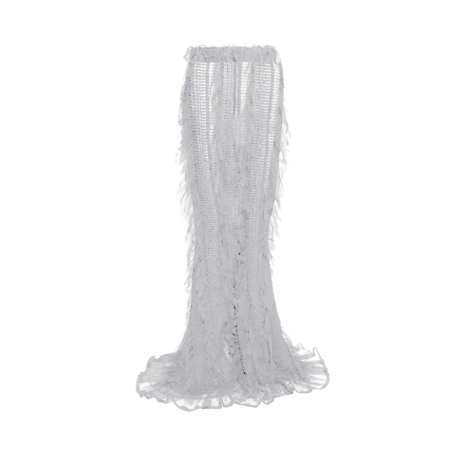 Sarah Regensburger Women's Goddess Maxi Skirt White In White