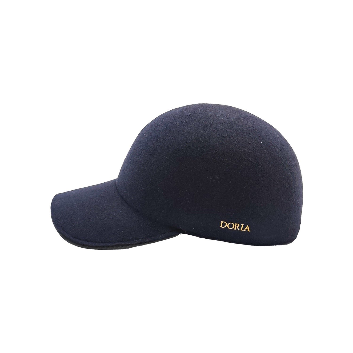 Doria 1905 Men's Grey Wool Felt Baseball Hat In Gray