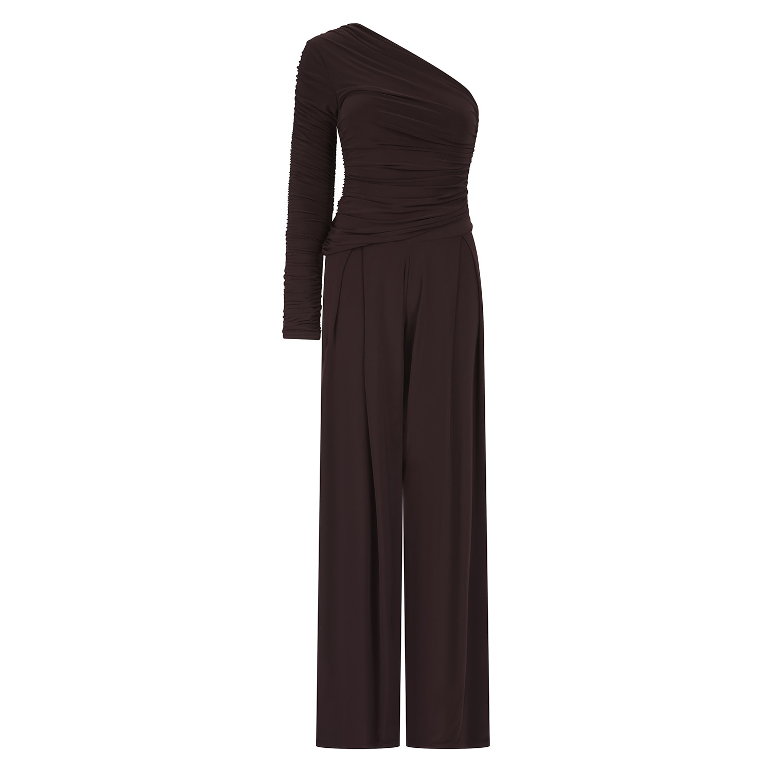Celestine & Mae Brown Nepeta Co-ord Set In Chocolate Fondant In Brown