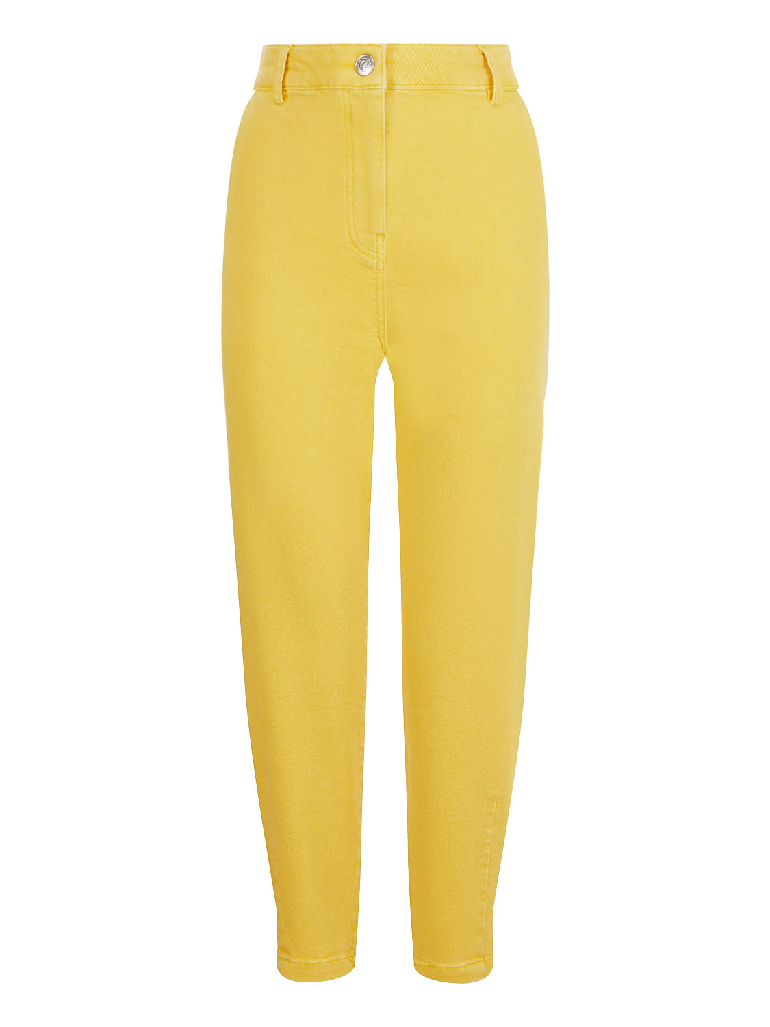 Nocturne Women's Yellow / Orange High-waisted Mom Jeans Yellow