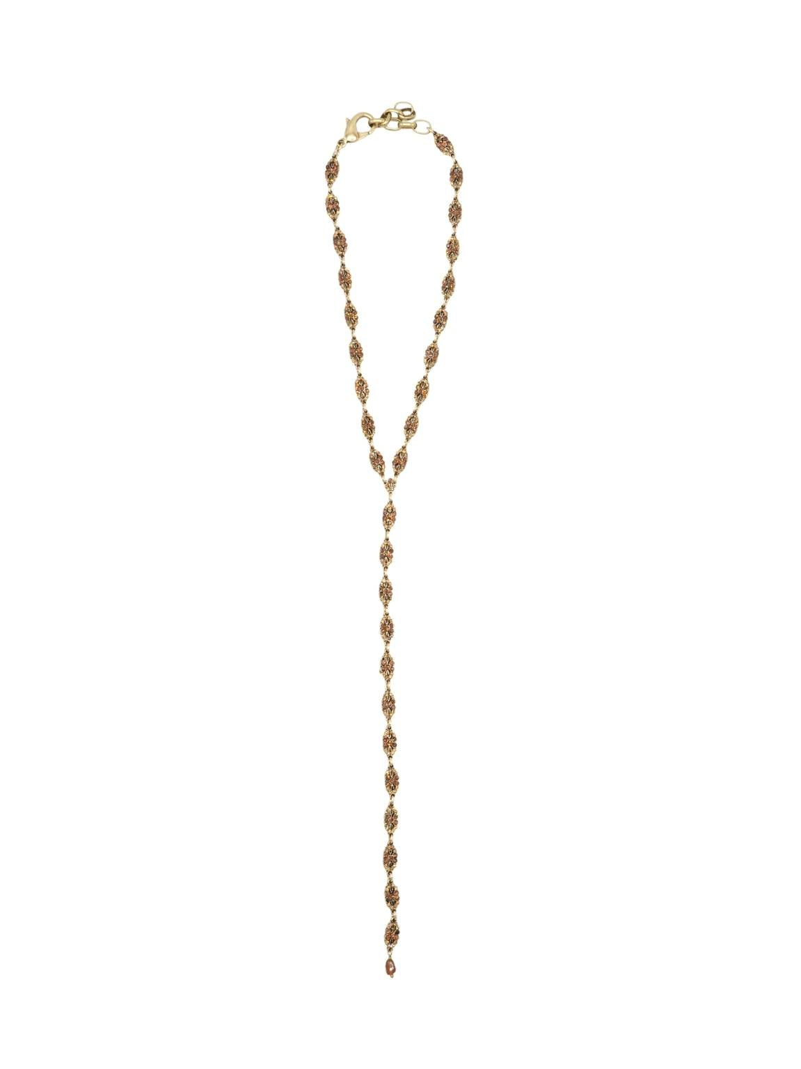 Sita Nevado Women's Tie Of Drops Necklace - Gold In Gold