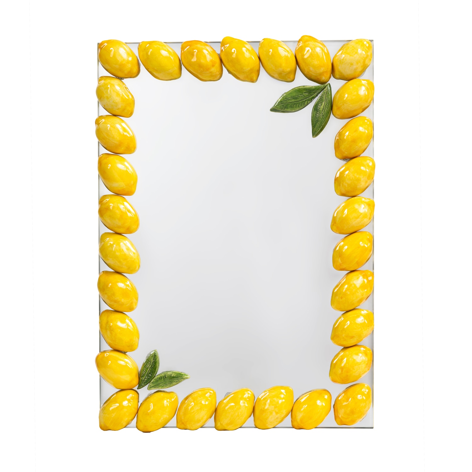 Feeling Good Inside Yellow / Orange Lemon Lemon Mirror