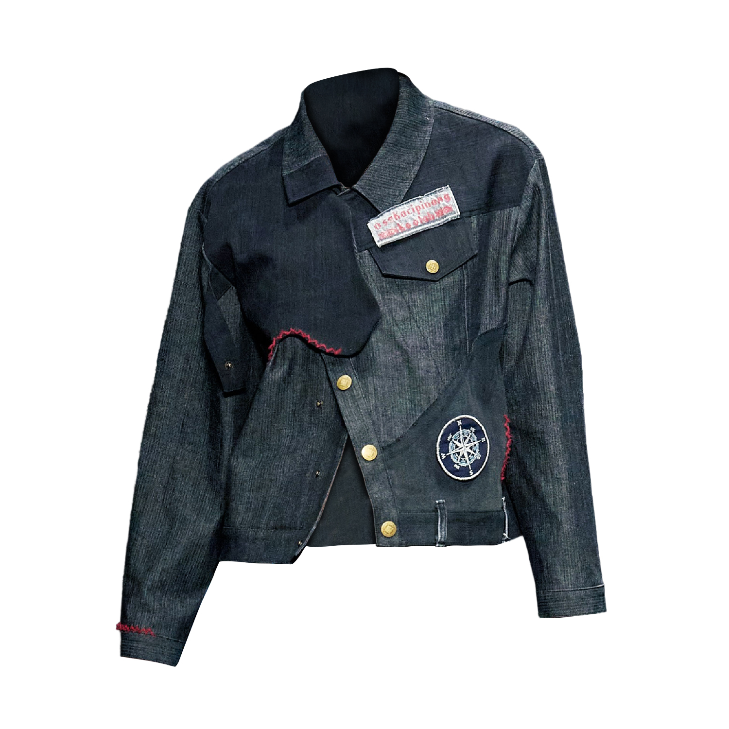 Black Dog Asymmetric Jacket | Story Wear | Wolf & Badger