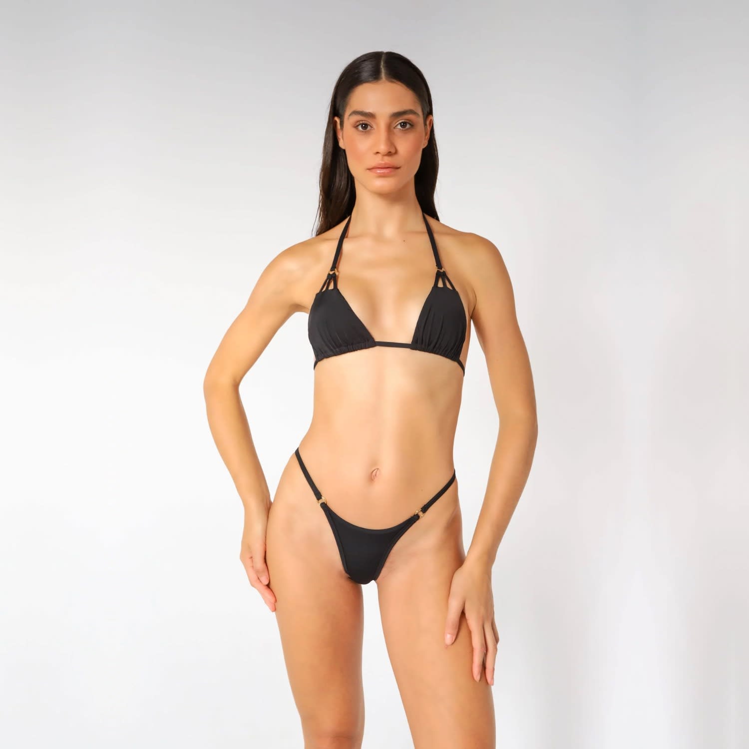 mulberi  Black female model, Model, Swimwear