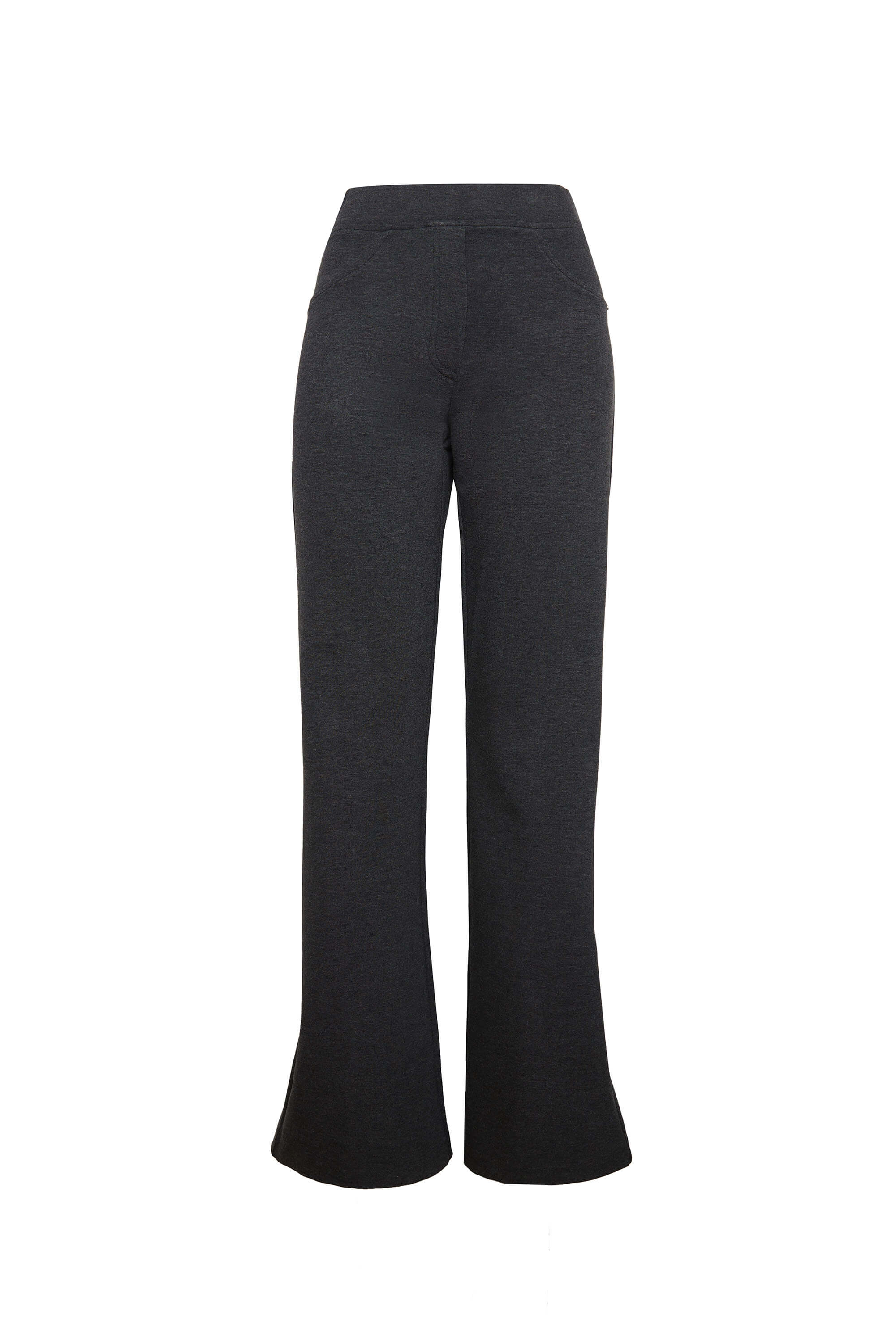 James Lakeland Women's Boot Leg Trousers Grey In Grey