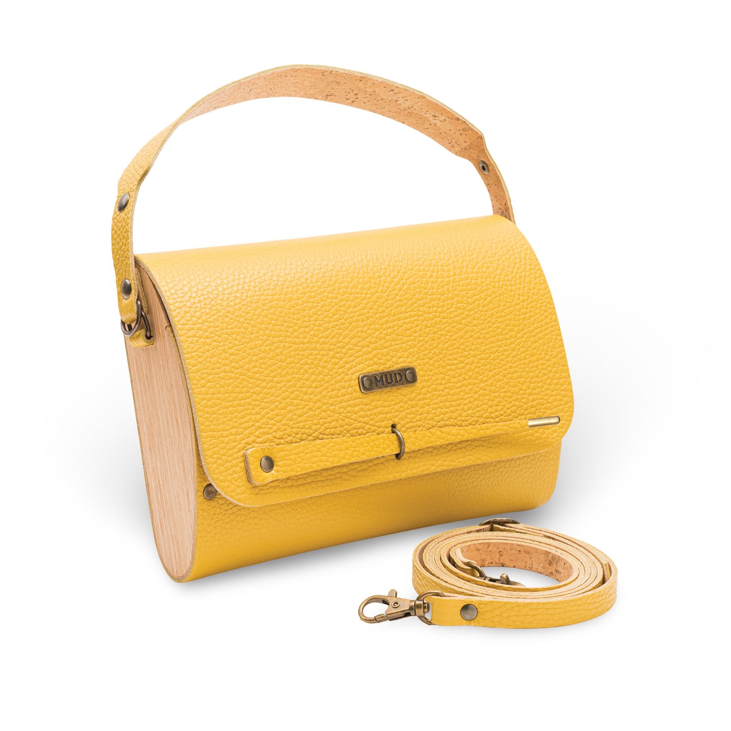 Mud - Manufacture Under Design Women's Clutch - Yellow In Yellow
