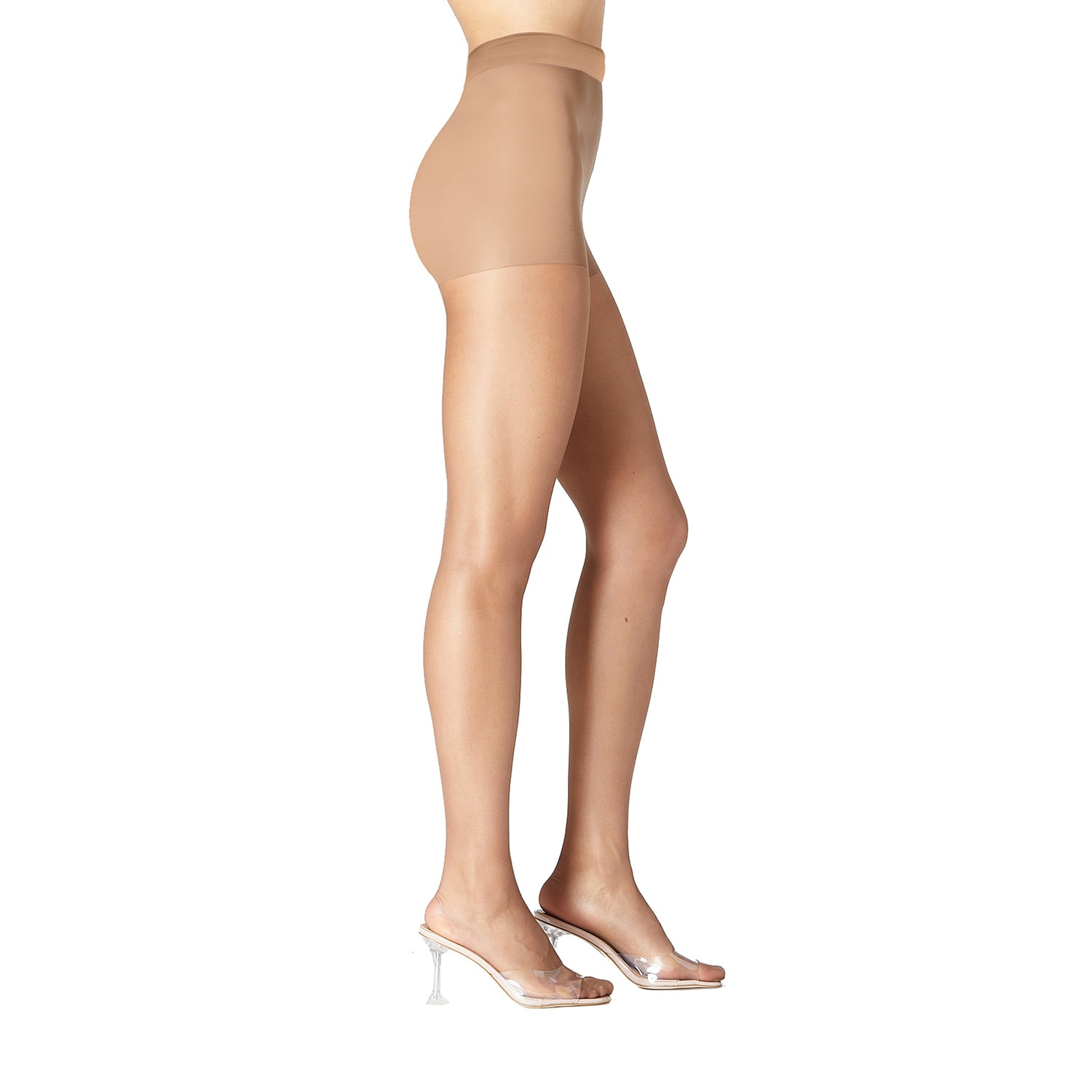 Women’s Neutrals Perfectly Sheer Tights - Beige Small Stems