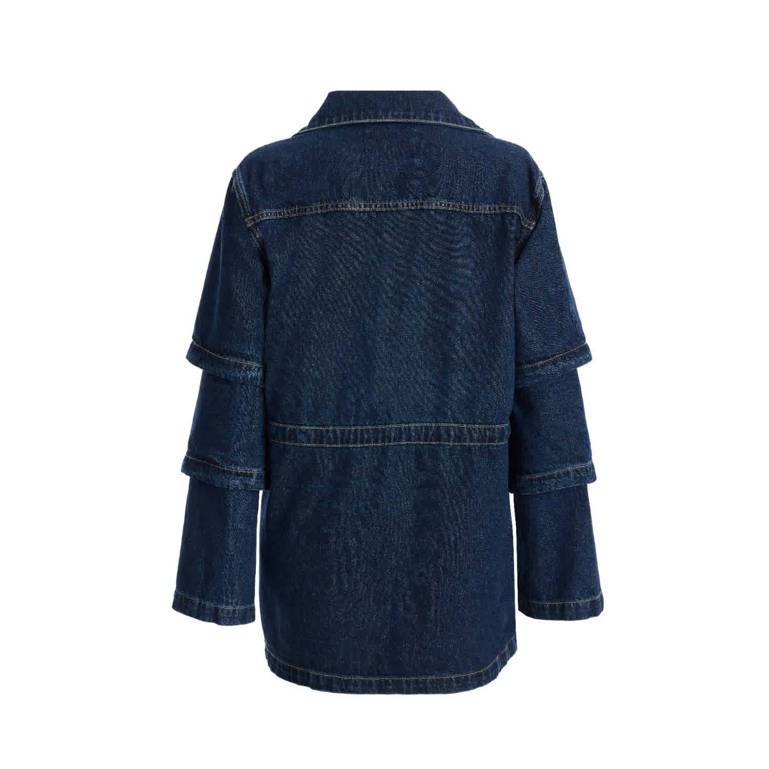 Women'S Short-Sleeve Denim Jacket | 2be4A | Wolf & Badger
