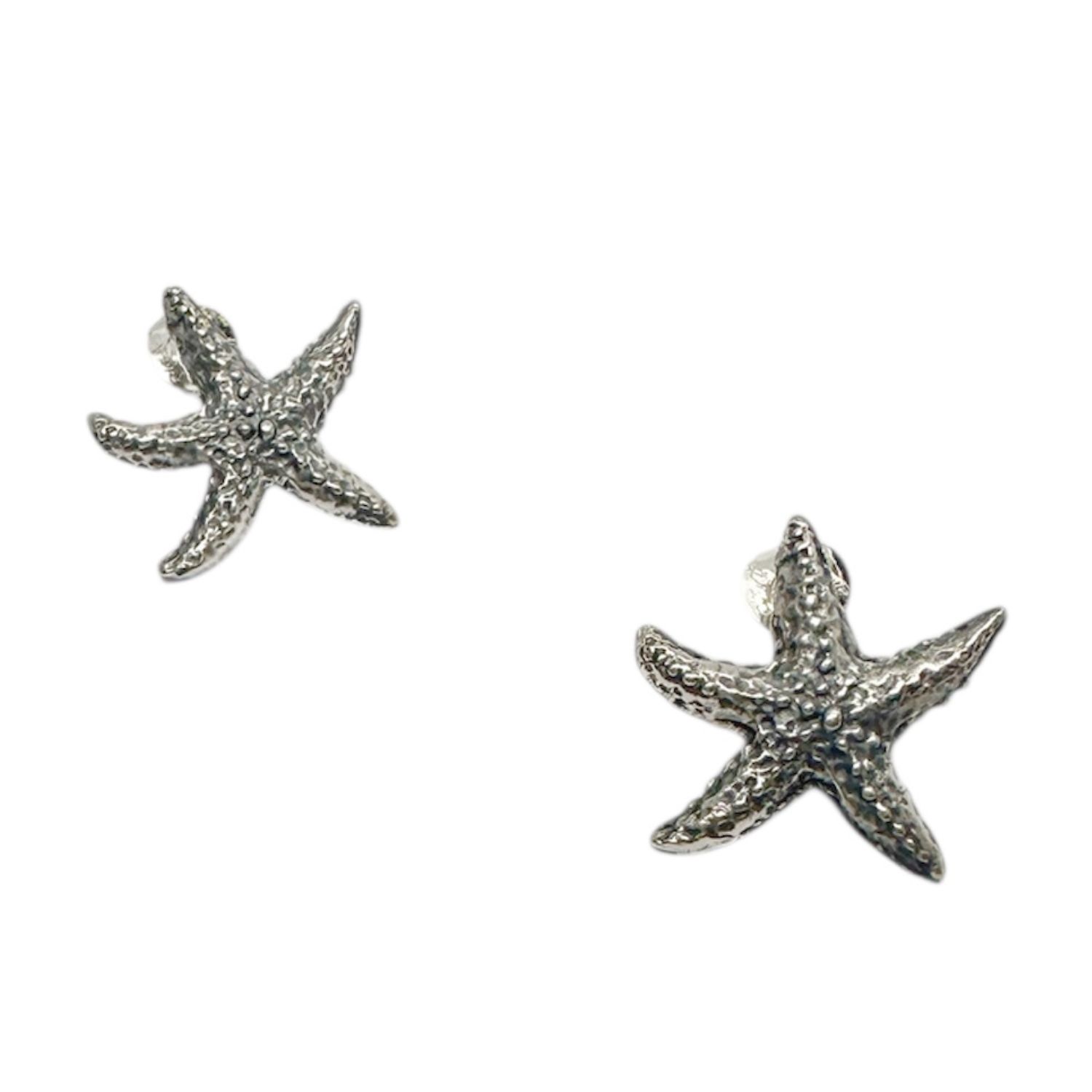 Tg-jewellery By Tamara Gervasio Women's Silver Starfish Stud Earrings